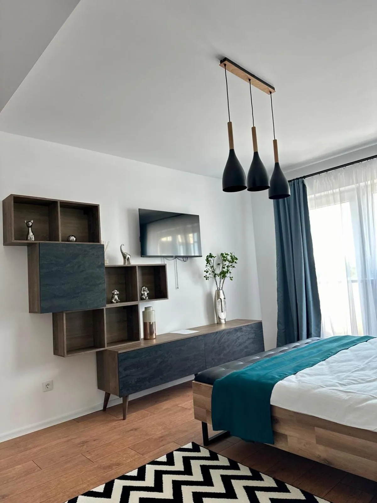 Bed in Anto Apartments