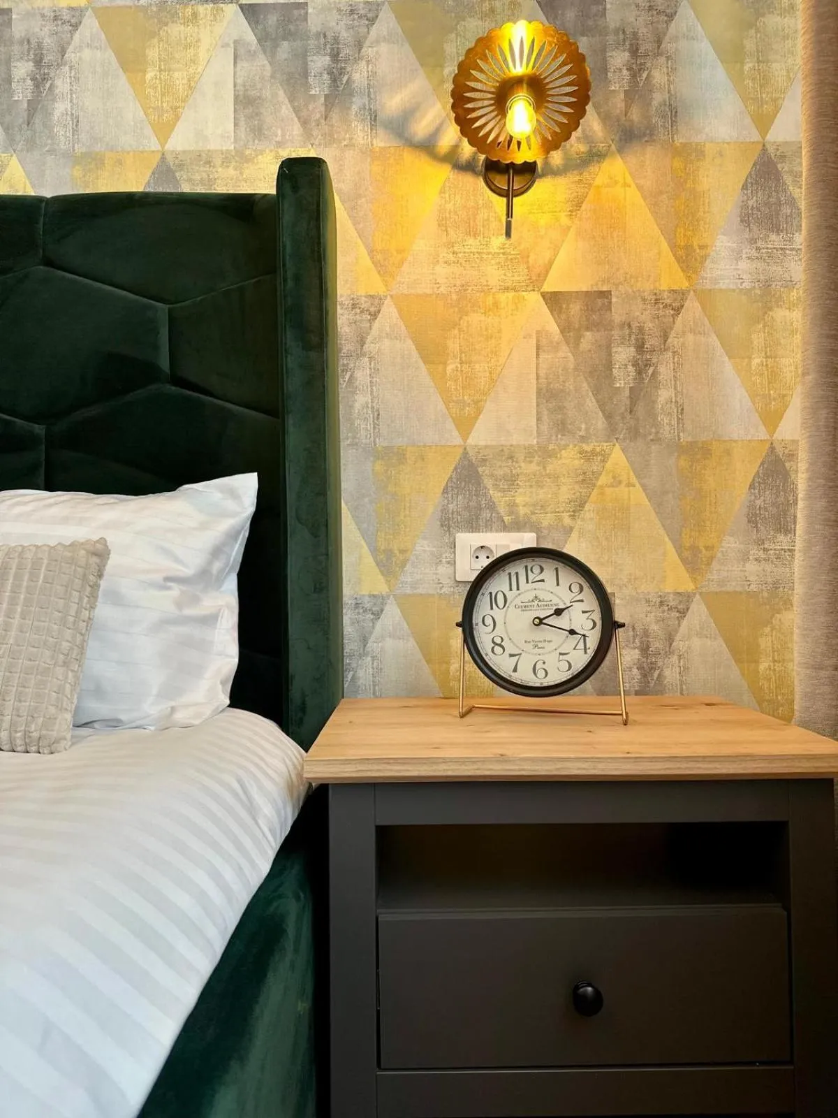 Bed in Anto Apartments