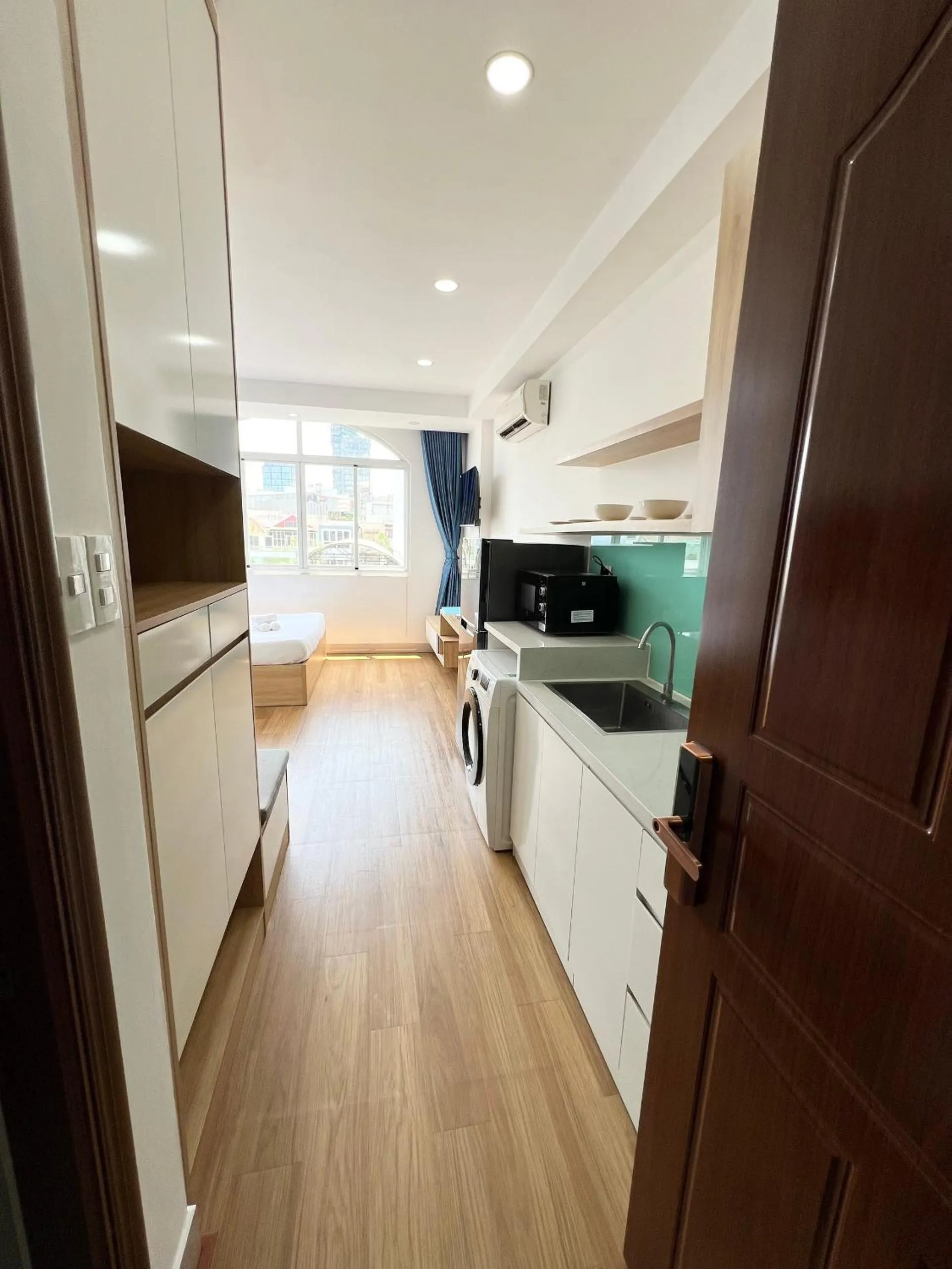 Kitchen or kitchenette in Home Away Ky Con - Serviced Apartment