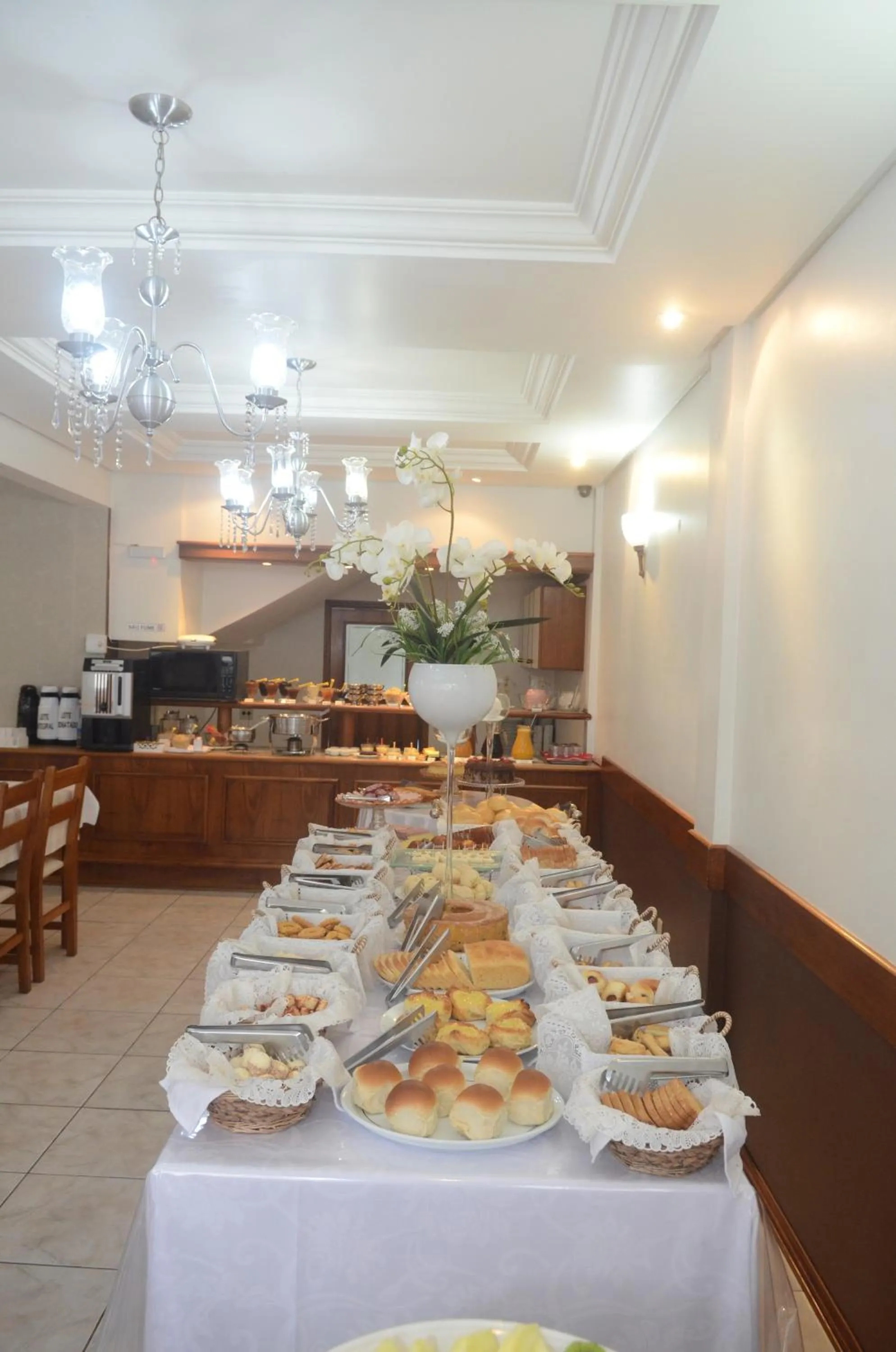 Buffet breakfast in River Hotel