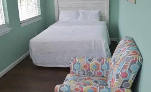 Bedroom, Bed in South Beach Apartment Ocean City, MD