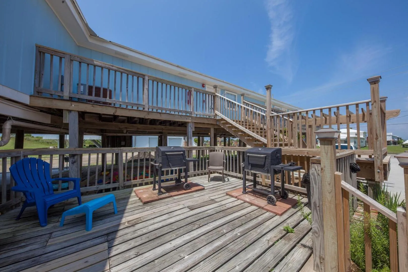Balcony/Terrace in Blue Dolphin Inn and Cottages