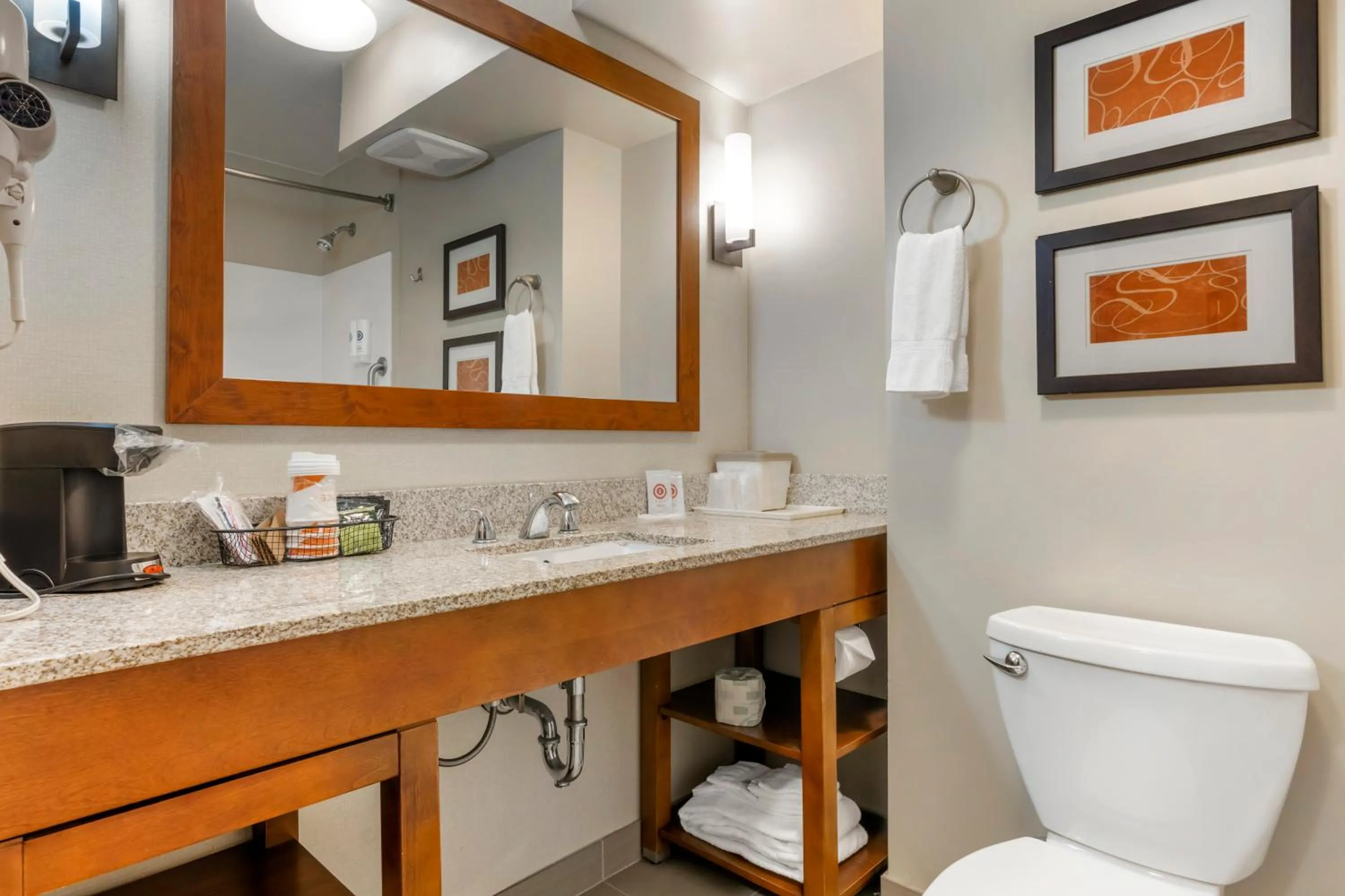 Toilet in Comfort Suites Redding - Shasta Lake