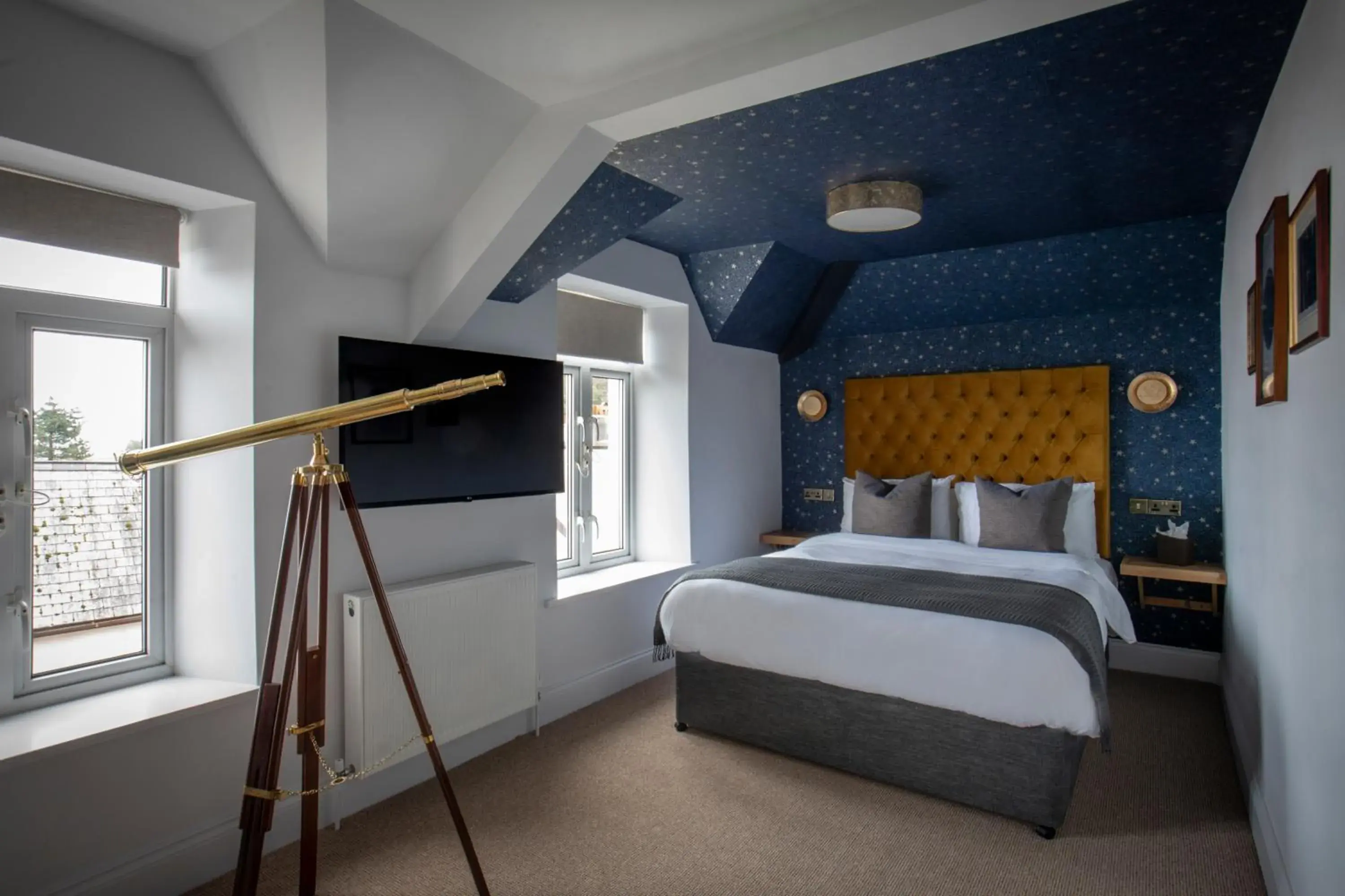 Sea view, Bed in The Bath Hotel Sea view, Bed in The Bath Hotel