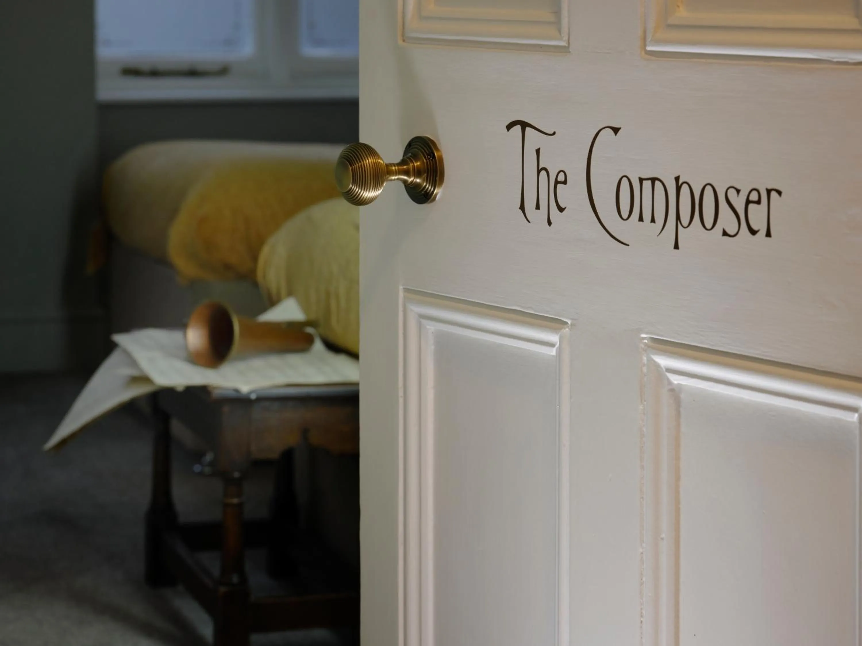 Decorative detail in The Bath Hotel