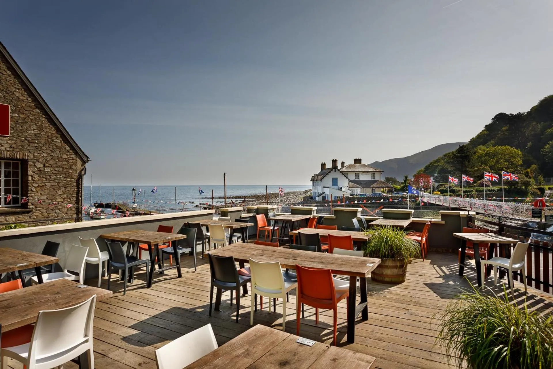 Patio in The Bath Hotel