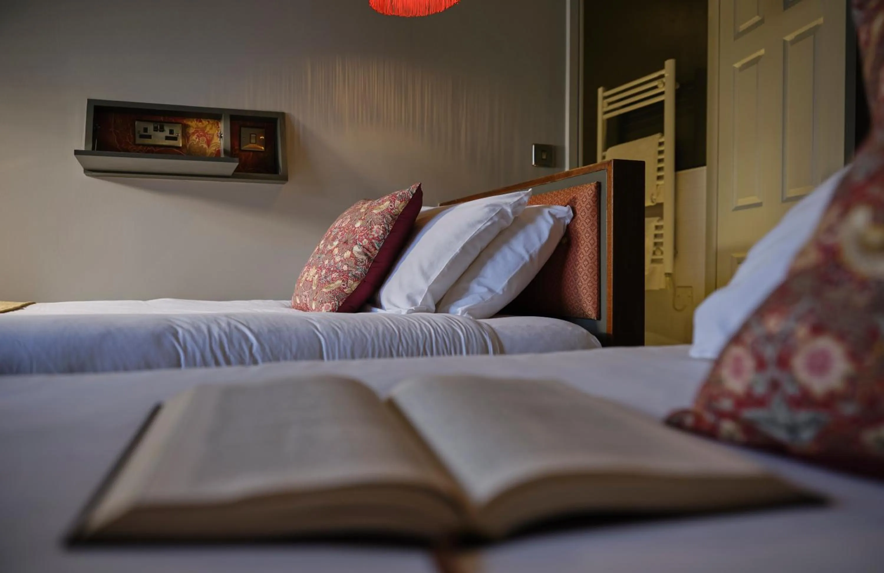 Decorative detail, Bed in The Bath Hotel