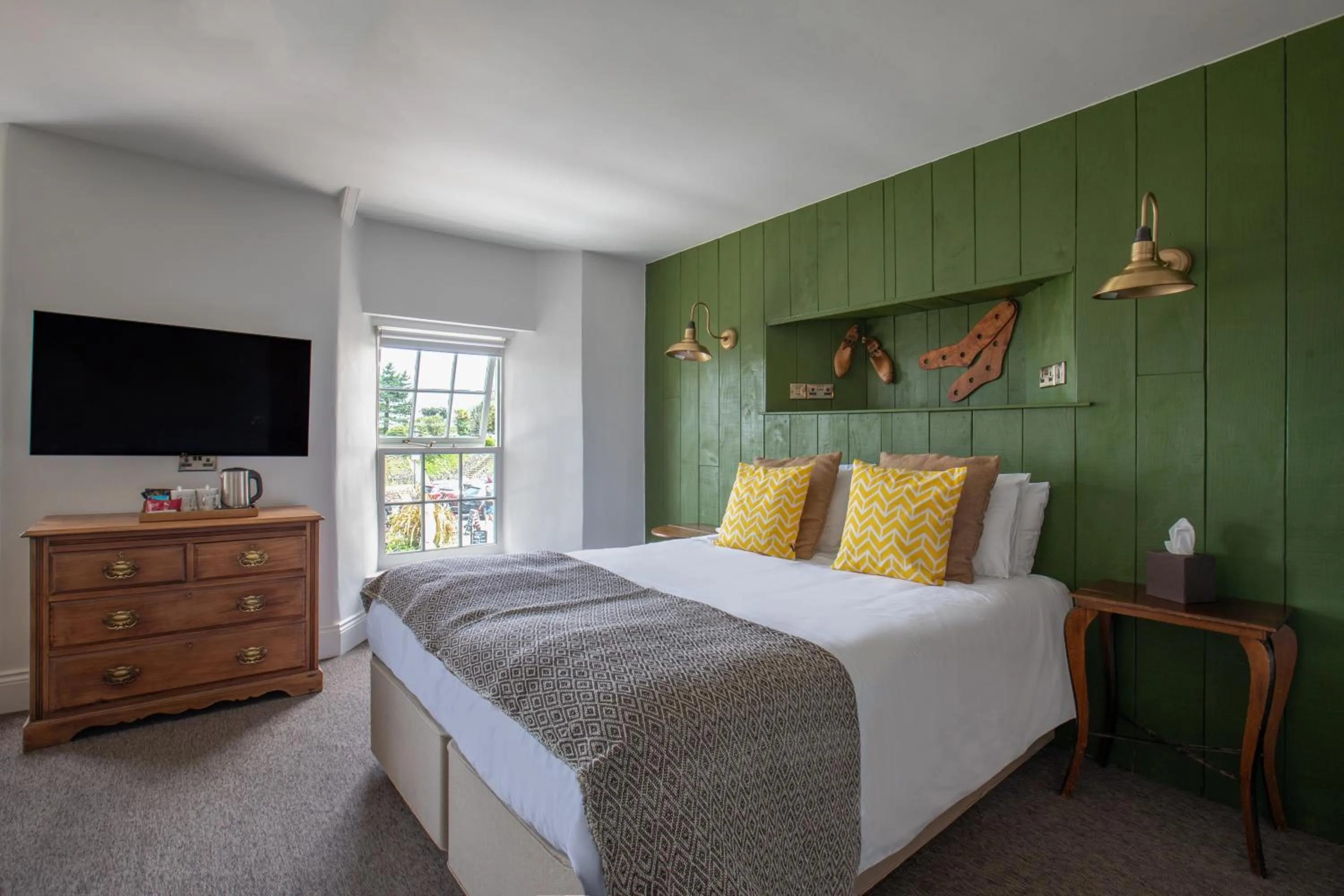 Sea view, Bed in The Bath Hotel