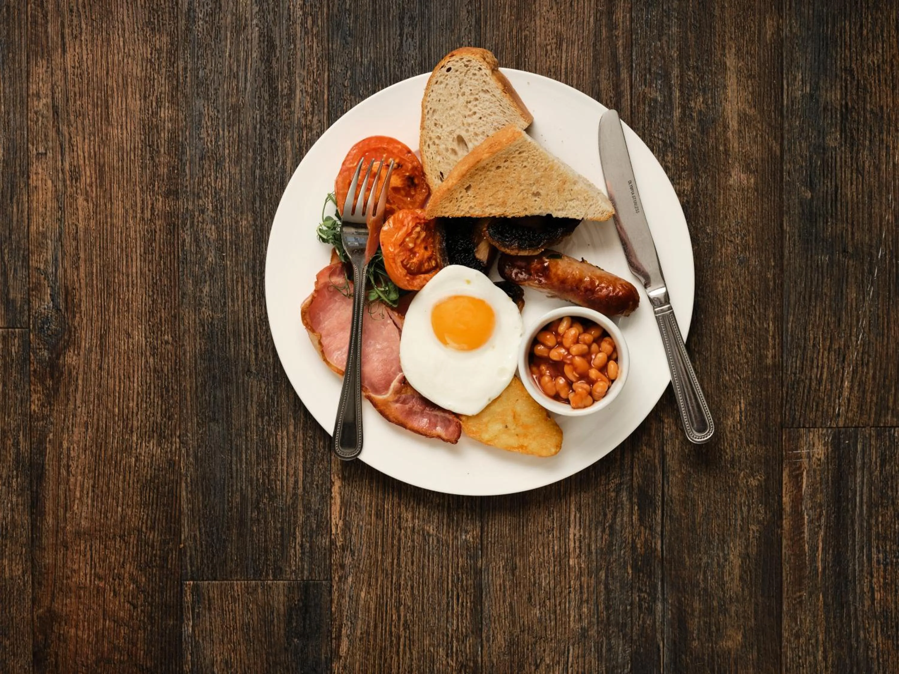 Food and drinks in The Bath Hotel