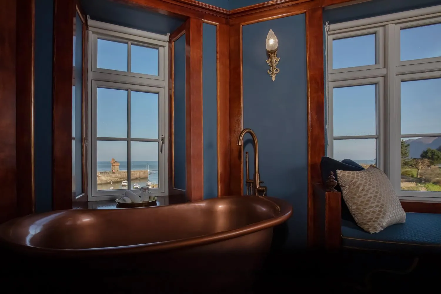 Sea view in The Bath Hotel