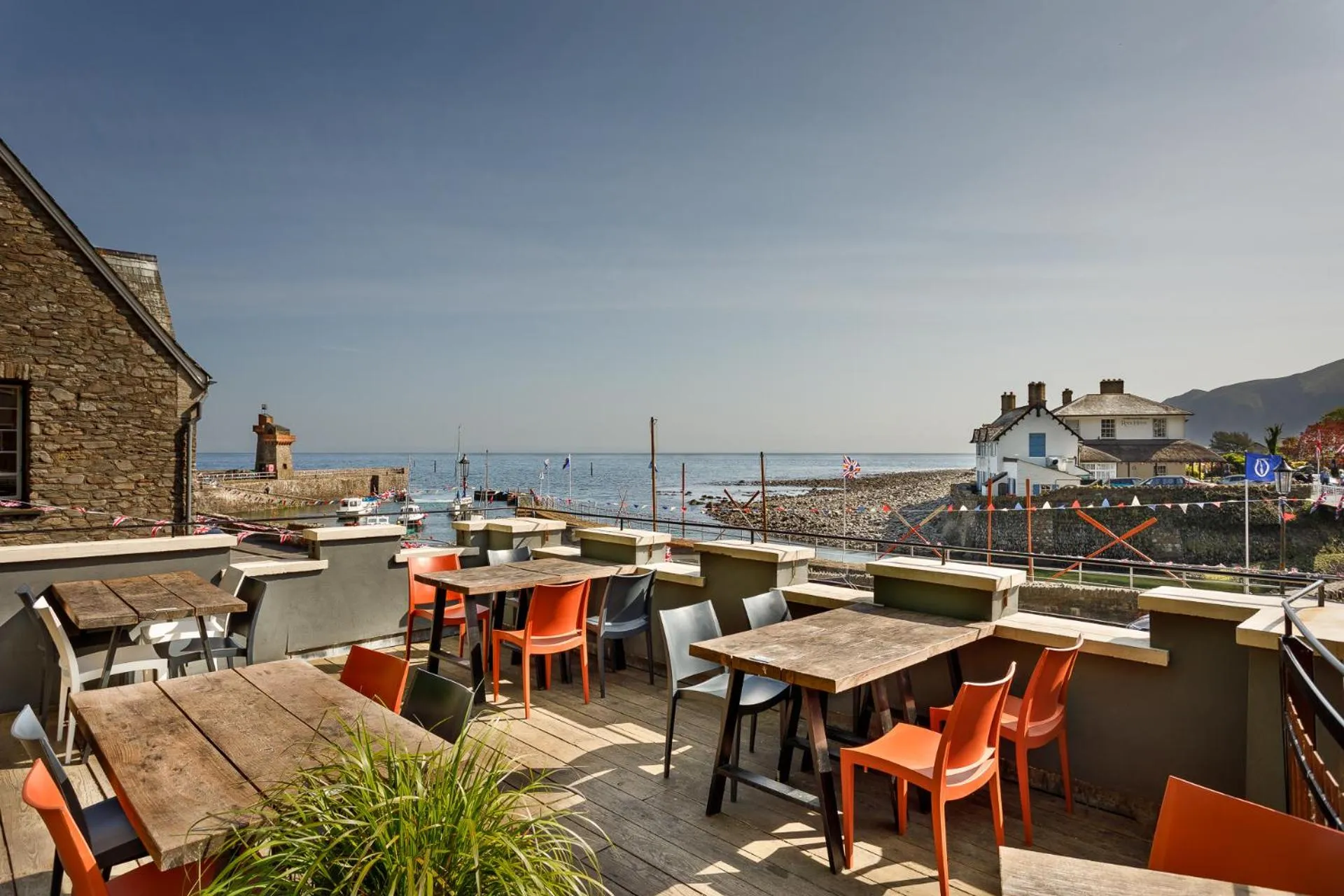 Patio in The Bath Hotel