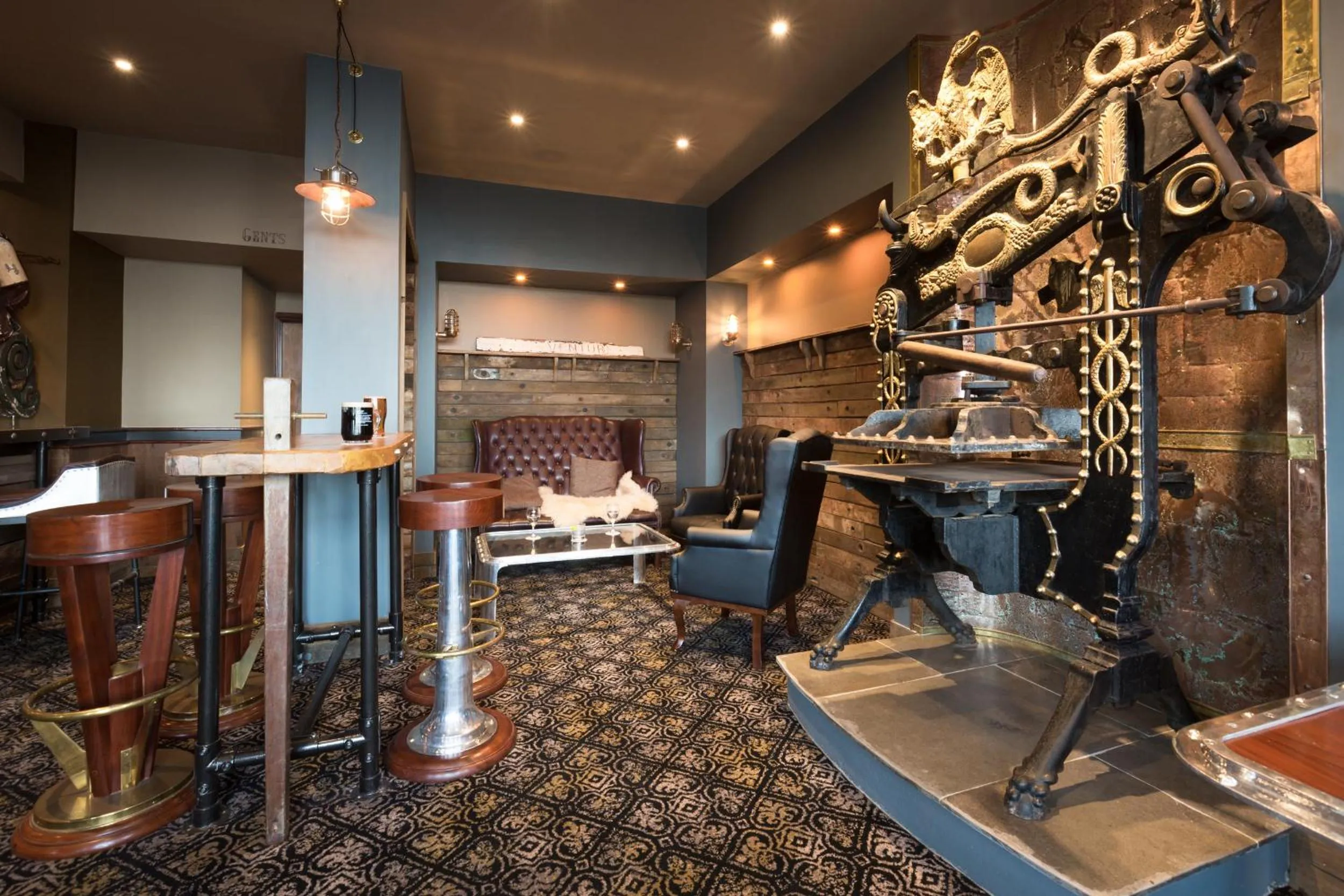 Lounge or bar in The Bath Hotel