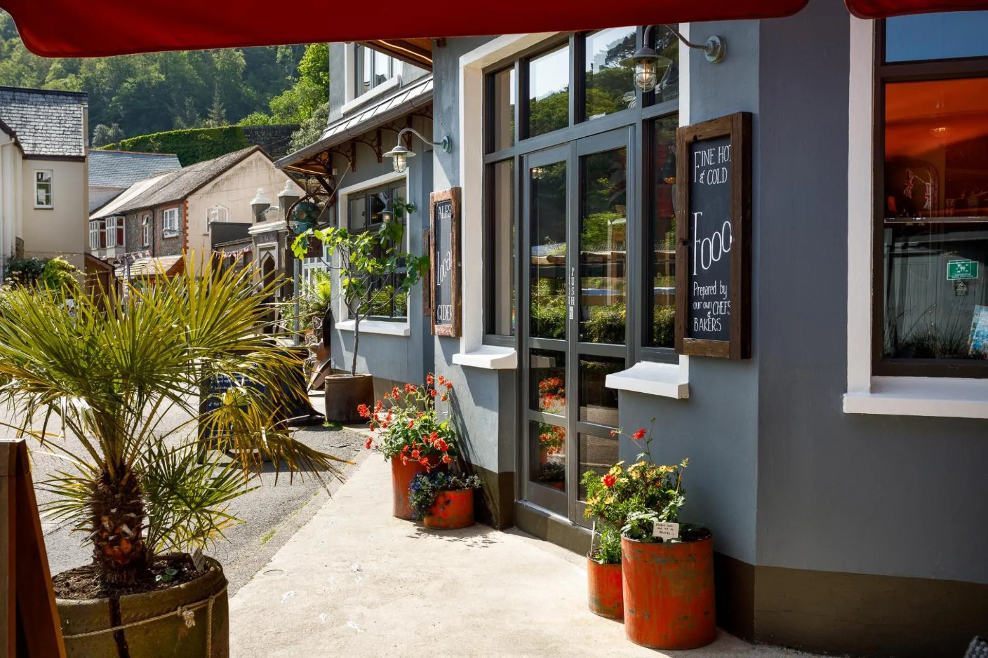 Patio in The Bath Hotel