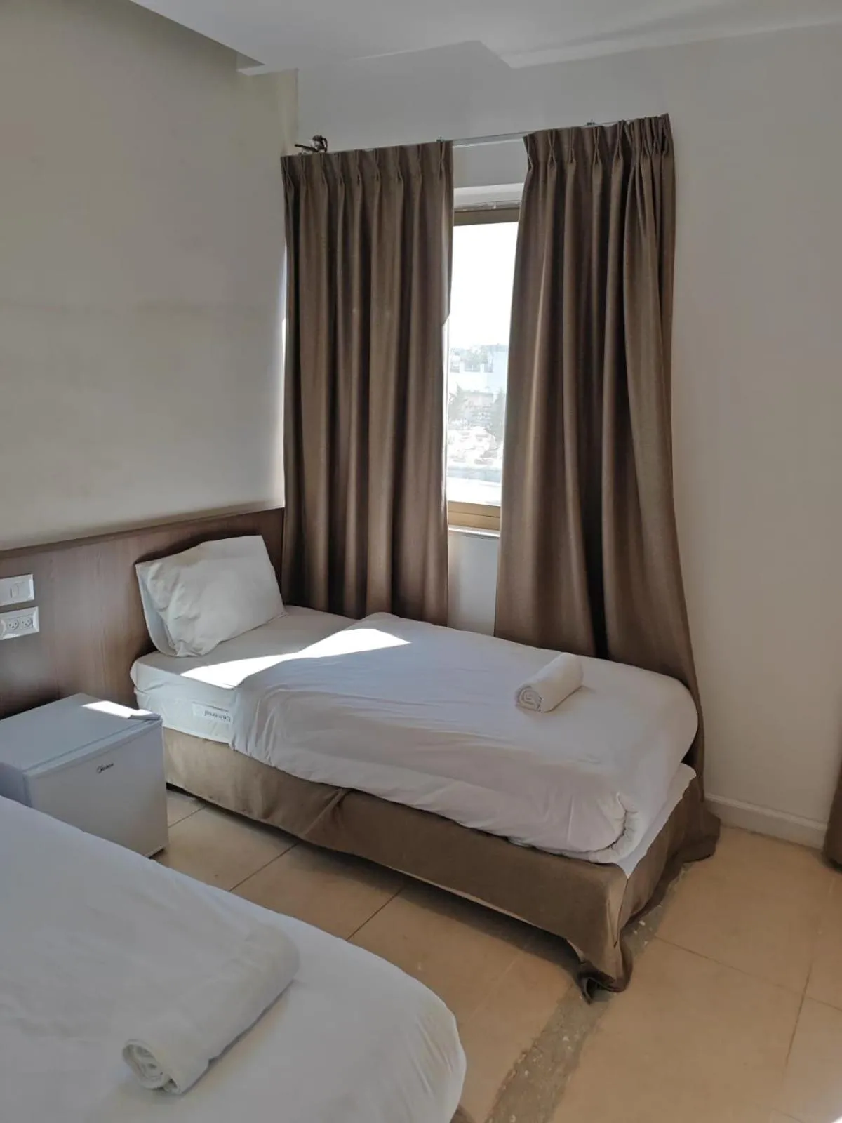 Bedroom, Bed in New Metropole Hotel - Jerusalem