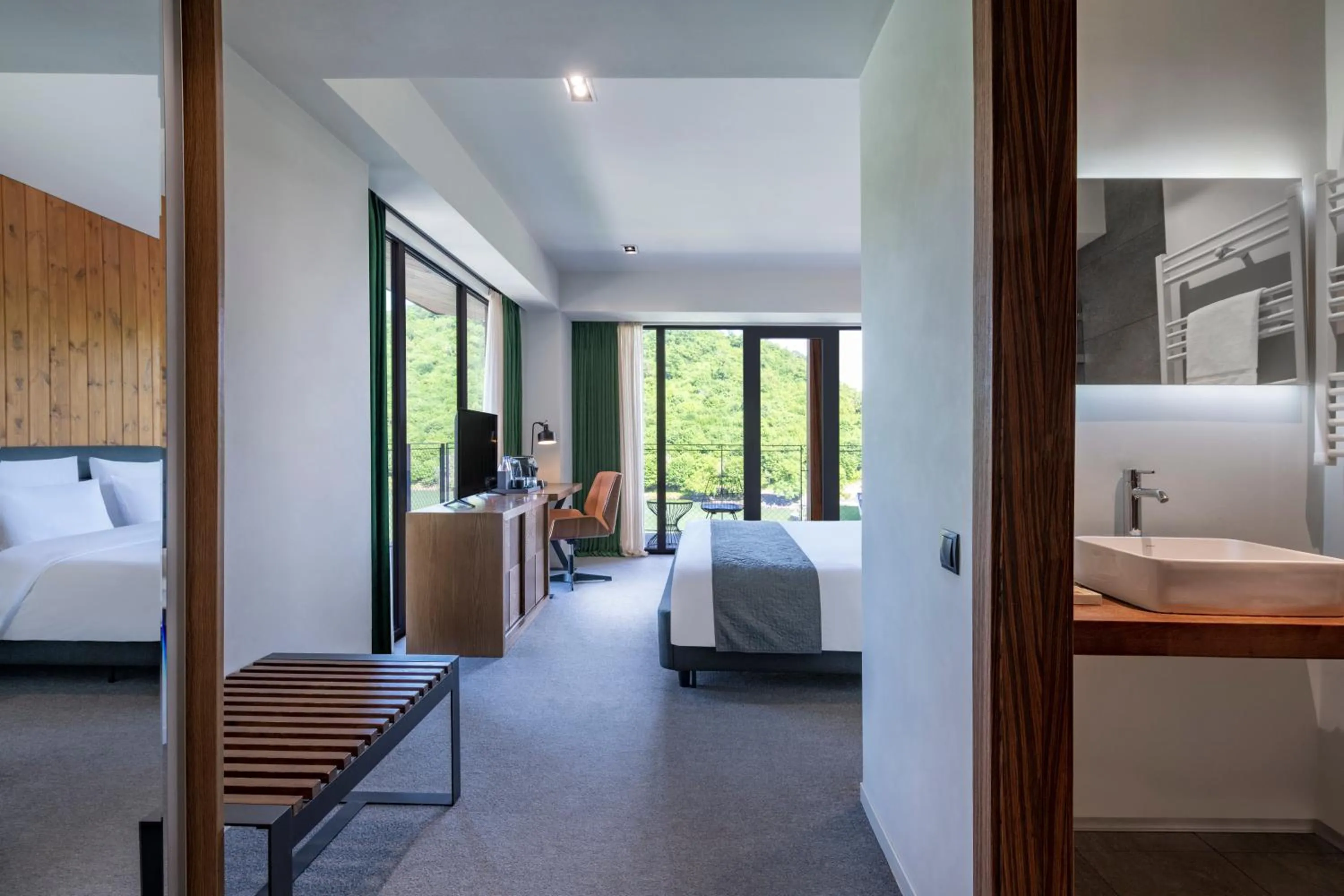 Bed in Kvareli Lake Resort