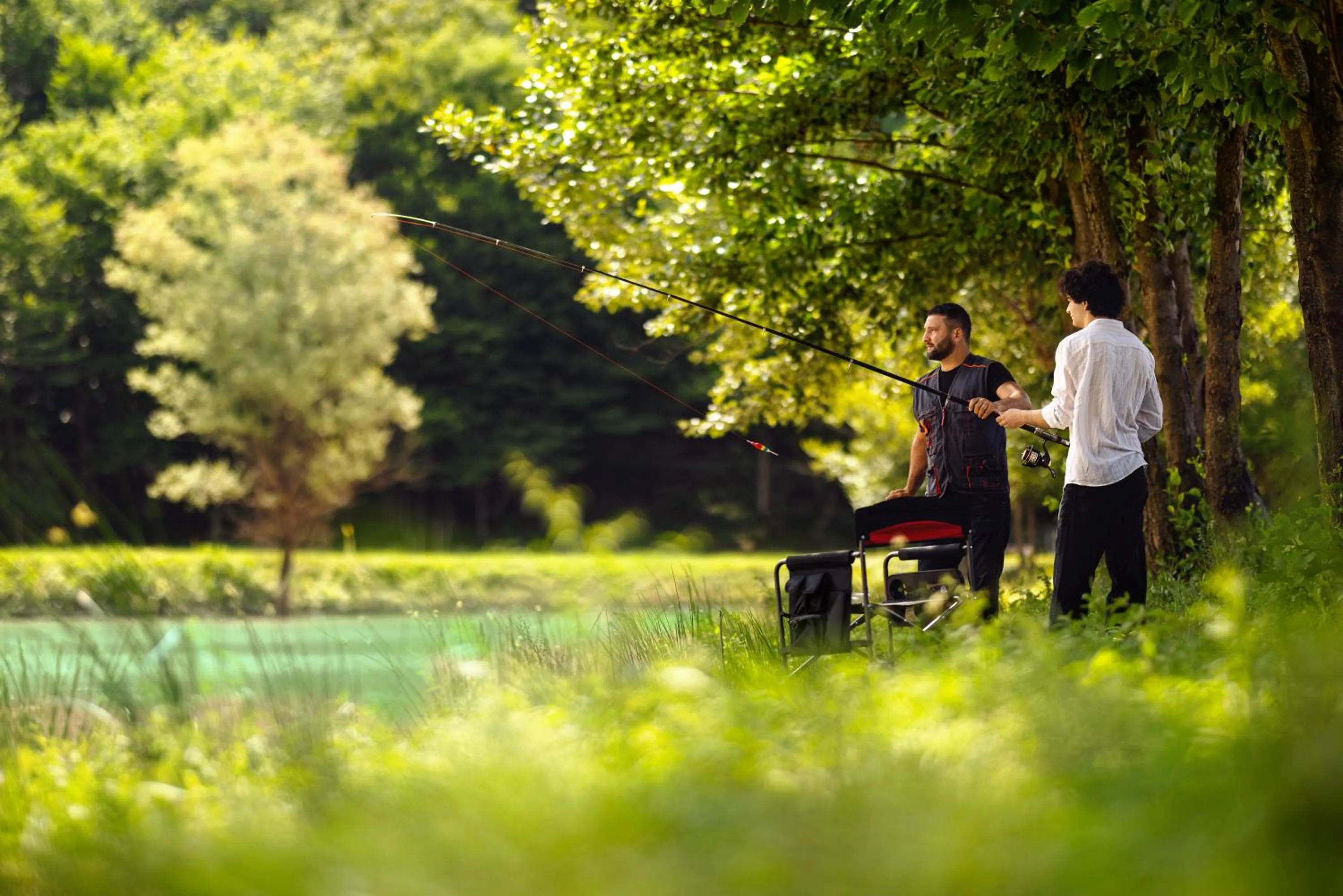 Fishing in Kvareli Lake Resort