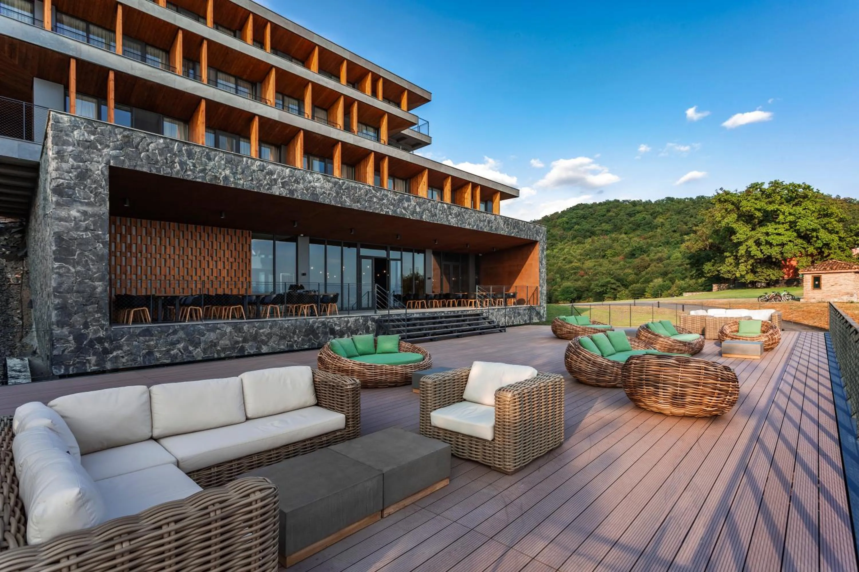 Property building in Kvareli Lake Resort