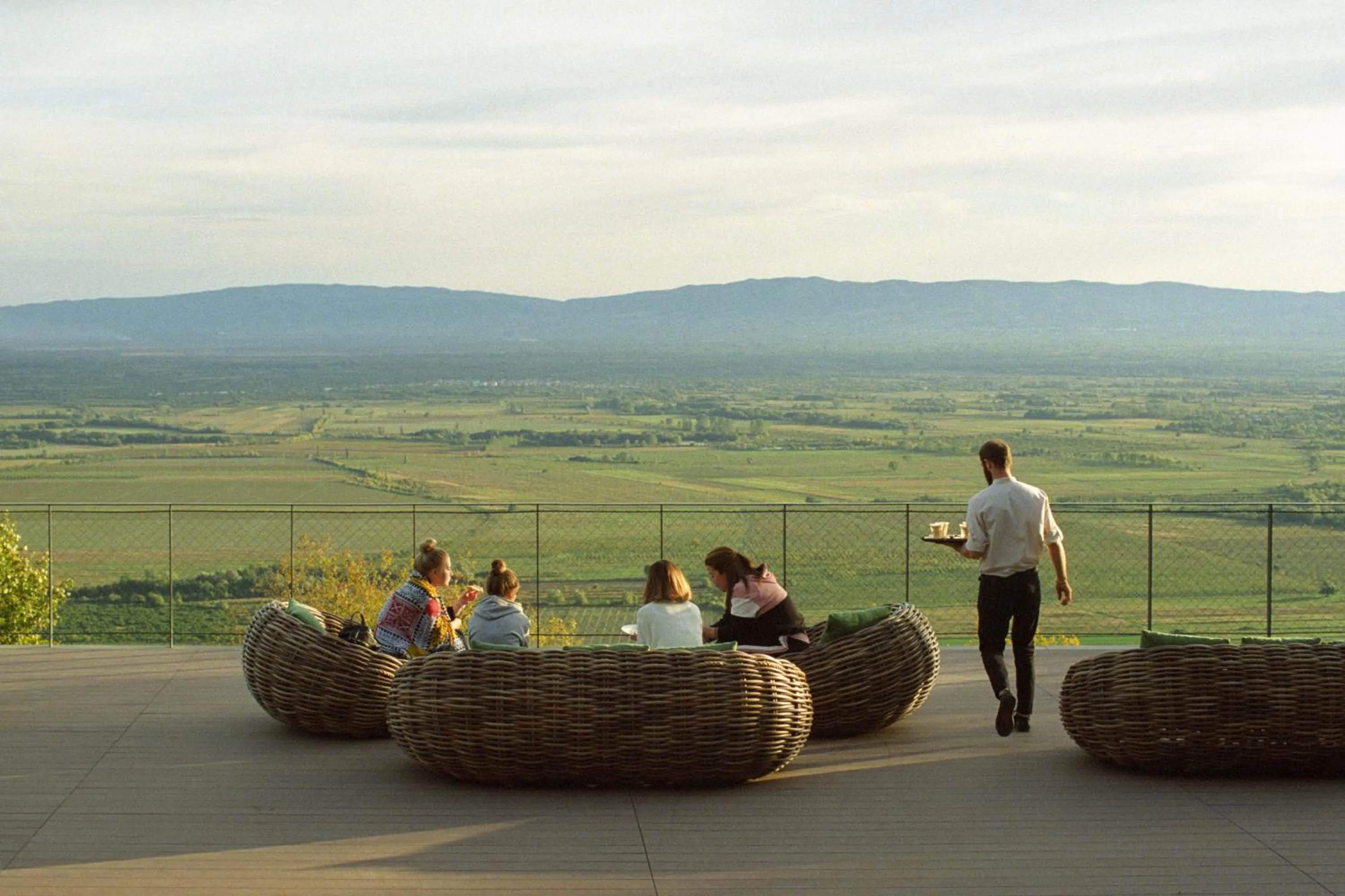 Natural landscape in Kvareli Lake Resort