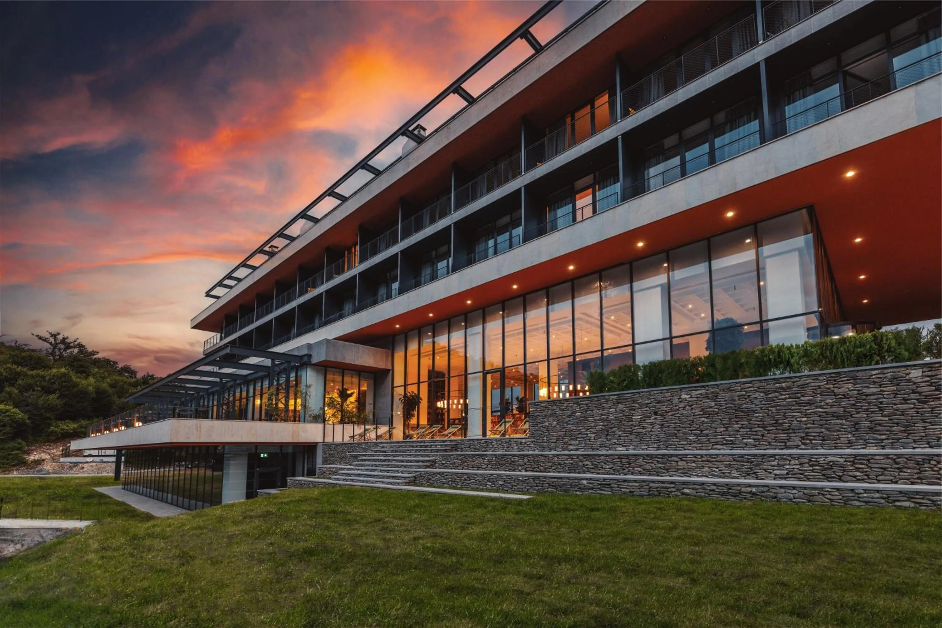 Property building in Kvareli Lake Resort