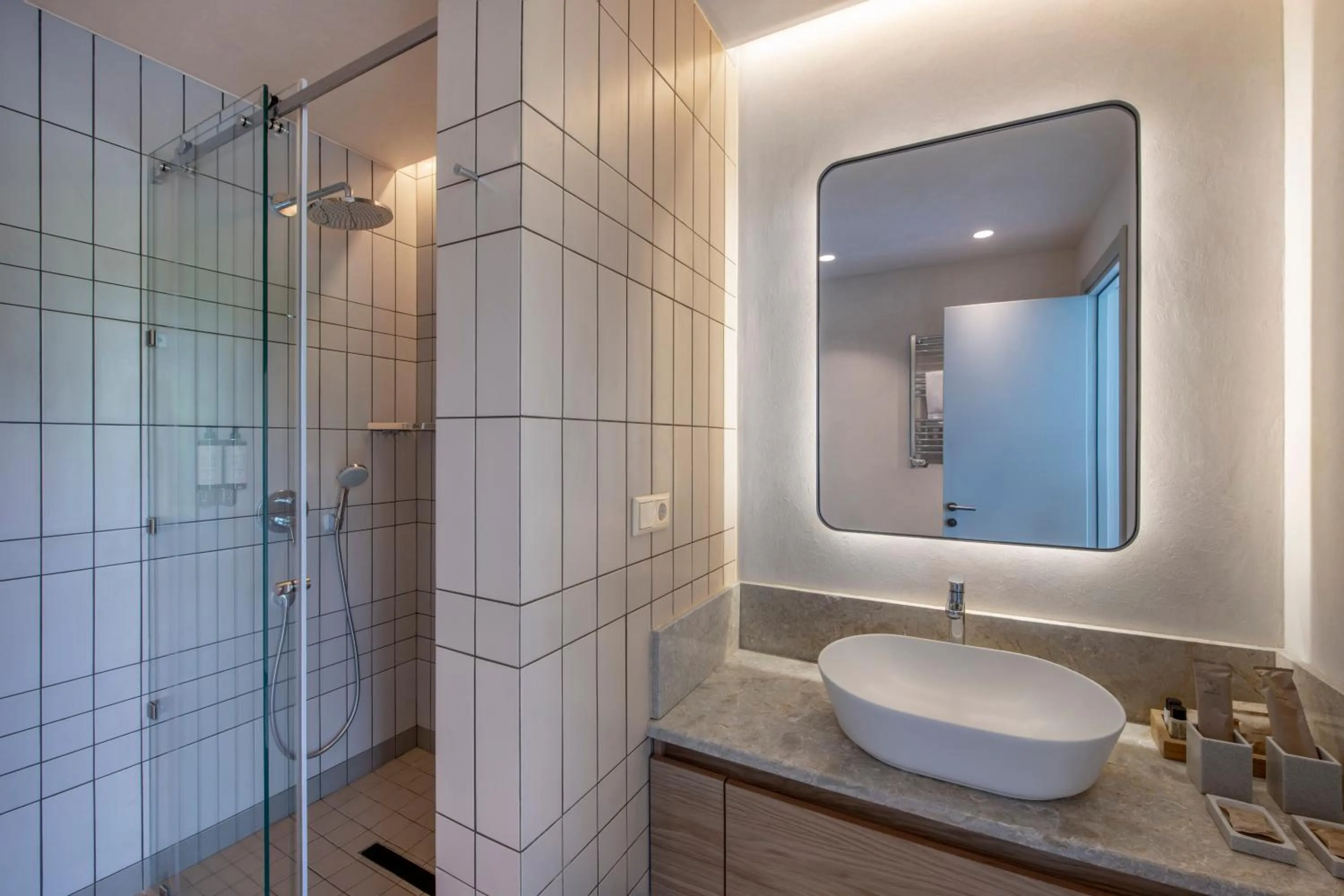 Shower in Kvareli Lake Resort