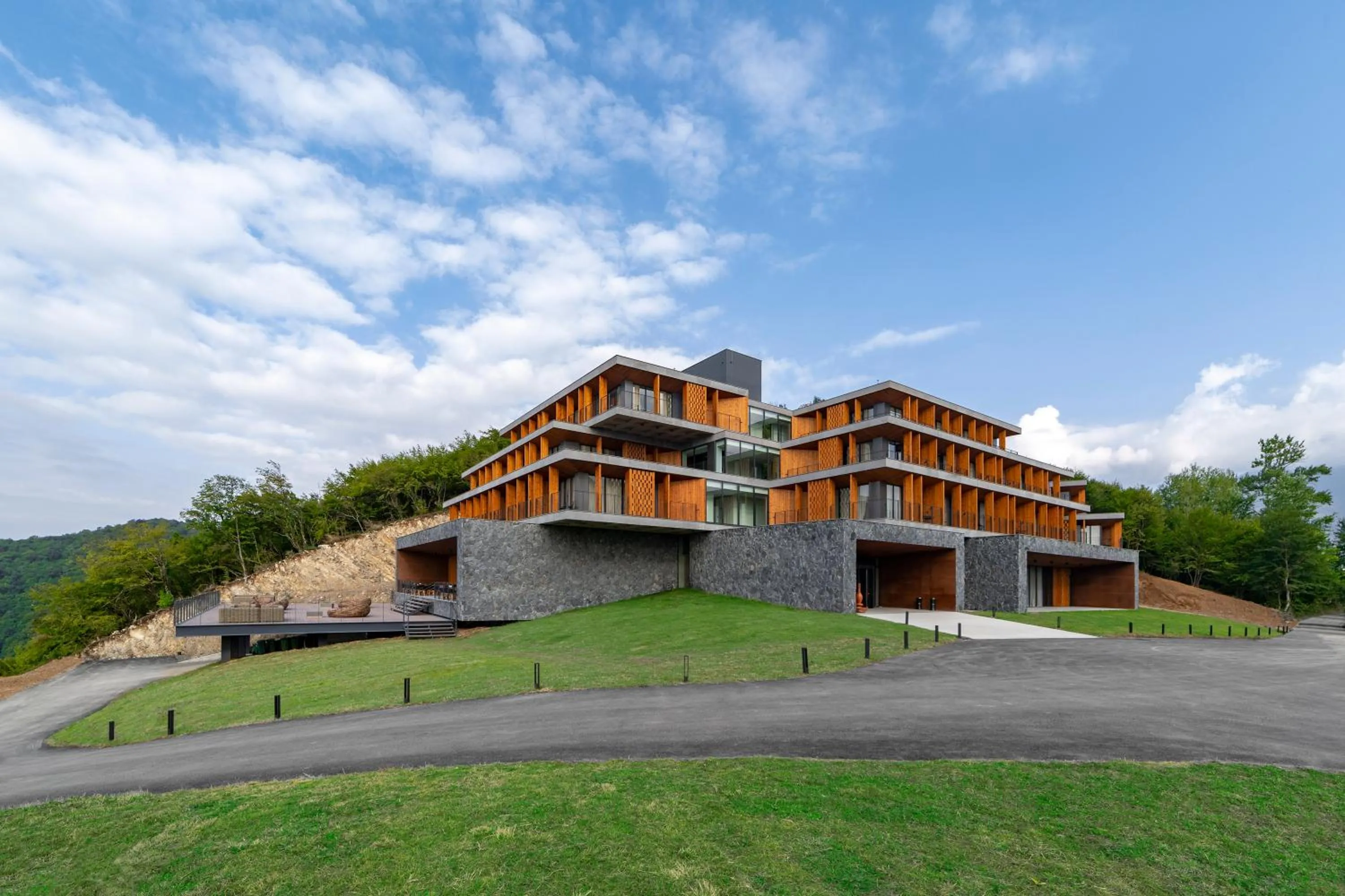 Property building in Kvareli Lake Resort