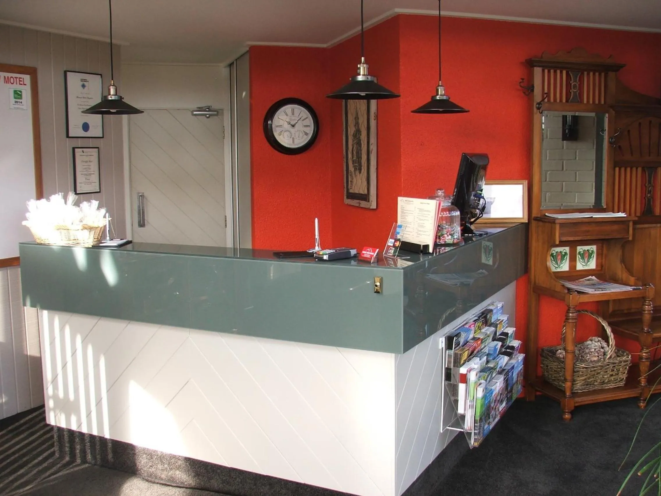 Lobby or reception in Mount View Motel Hawera