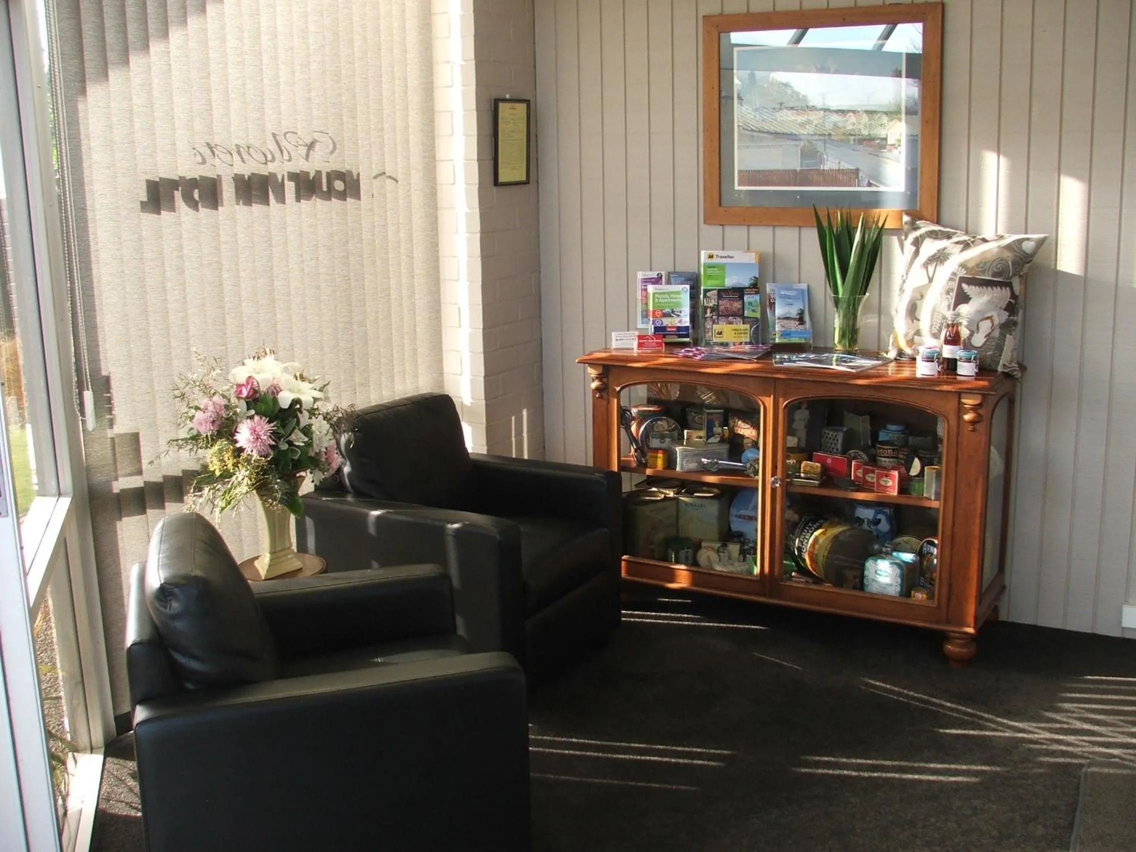 Lobby or reception in Mount View Motel Hawera
