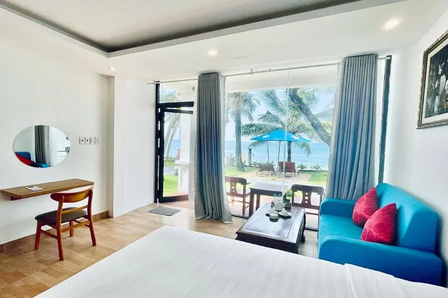 Bed in Orange Resort