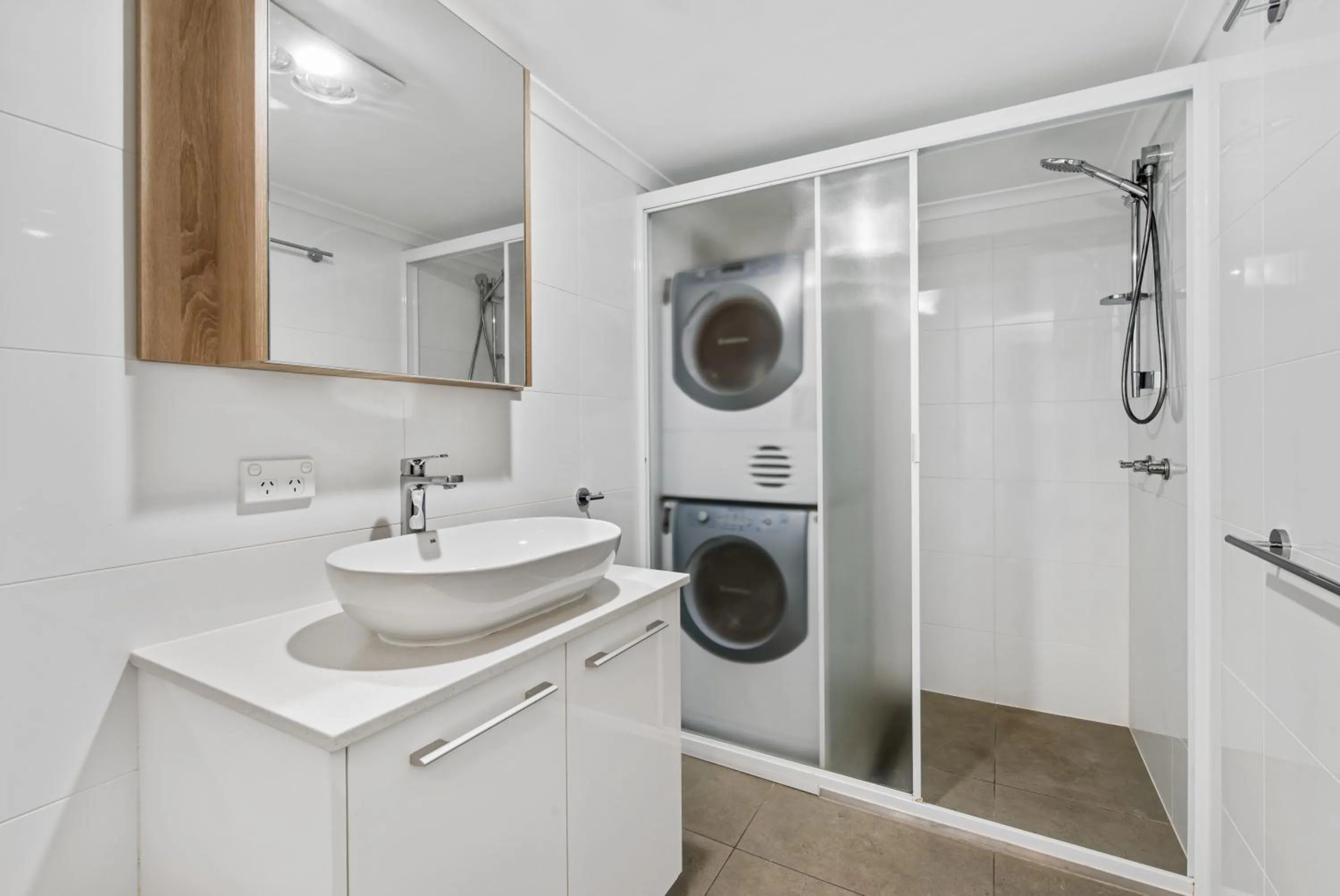 Bathroom in Mylos Holiday Apartments