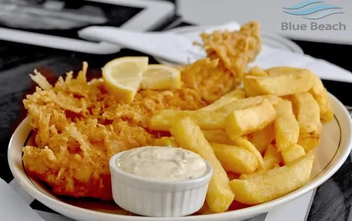 Food in Blue Beach Hotel