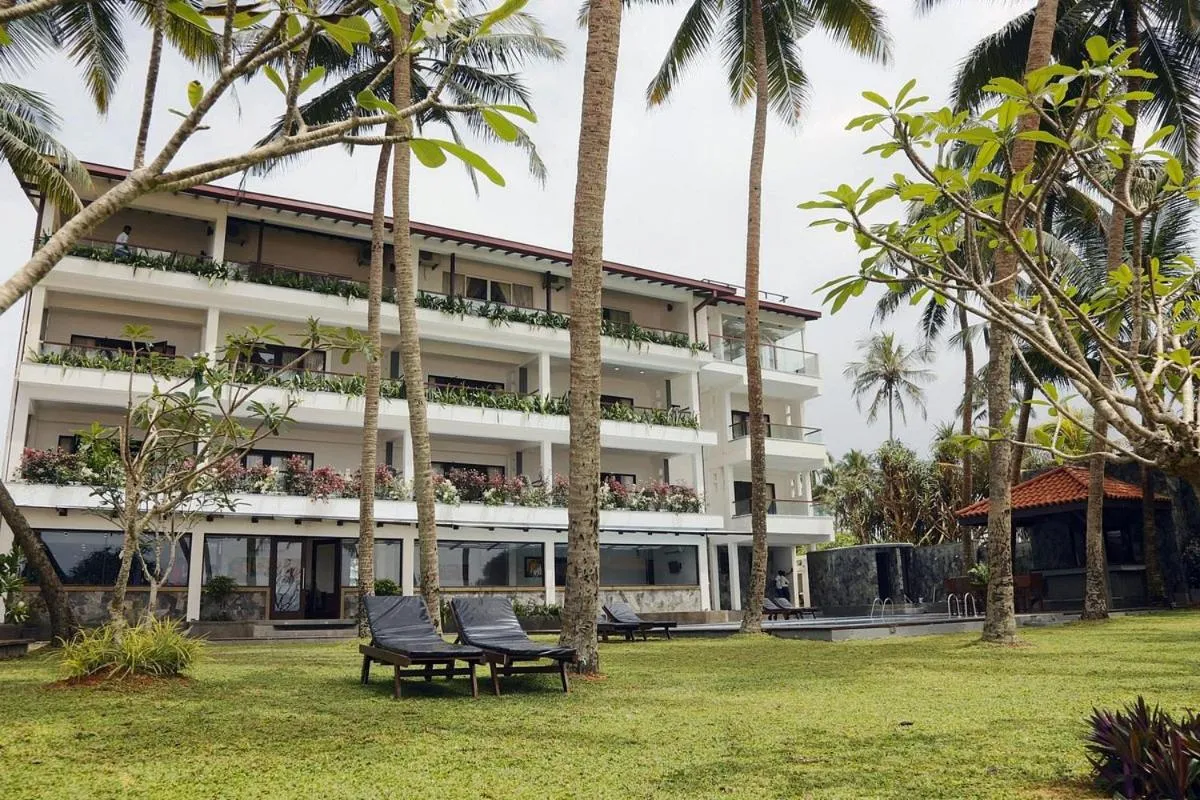 Property building in Blue Beach Hotel