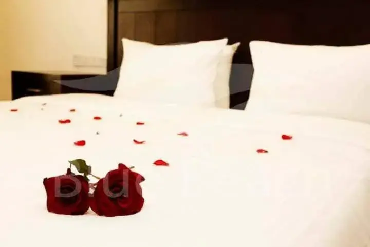 Bed in Blue Beach Hotel Bed in Blue Beach Hotel