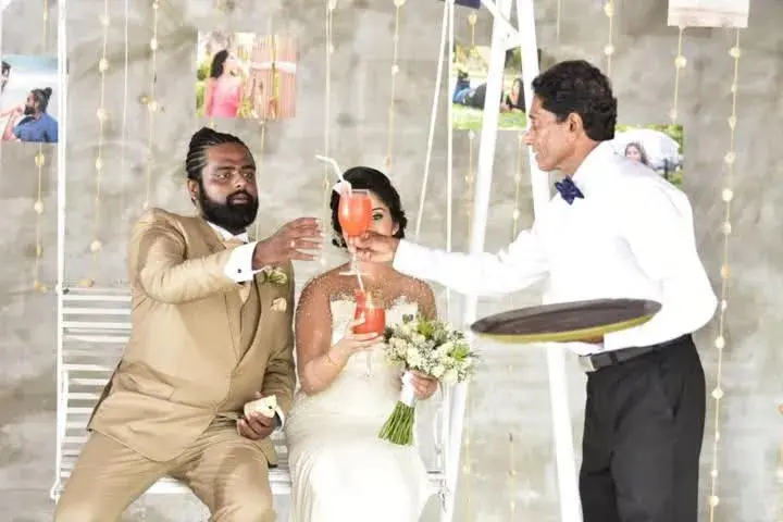 People in Blue Beach Hotel People in Blue Beach Hotel