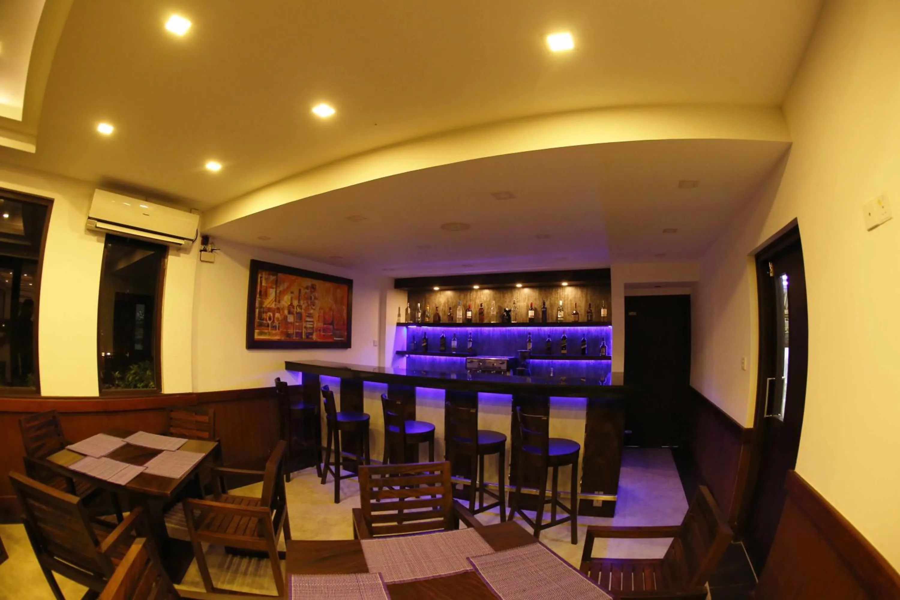 Food and drinks in Blue Beach Hotel