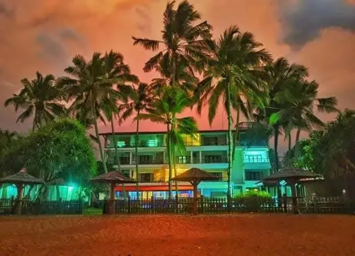 Property building in Blue Beach Hotel Property building in Blue Beach Hotel