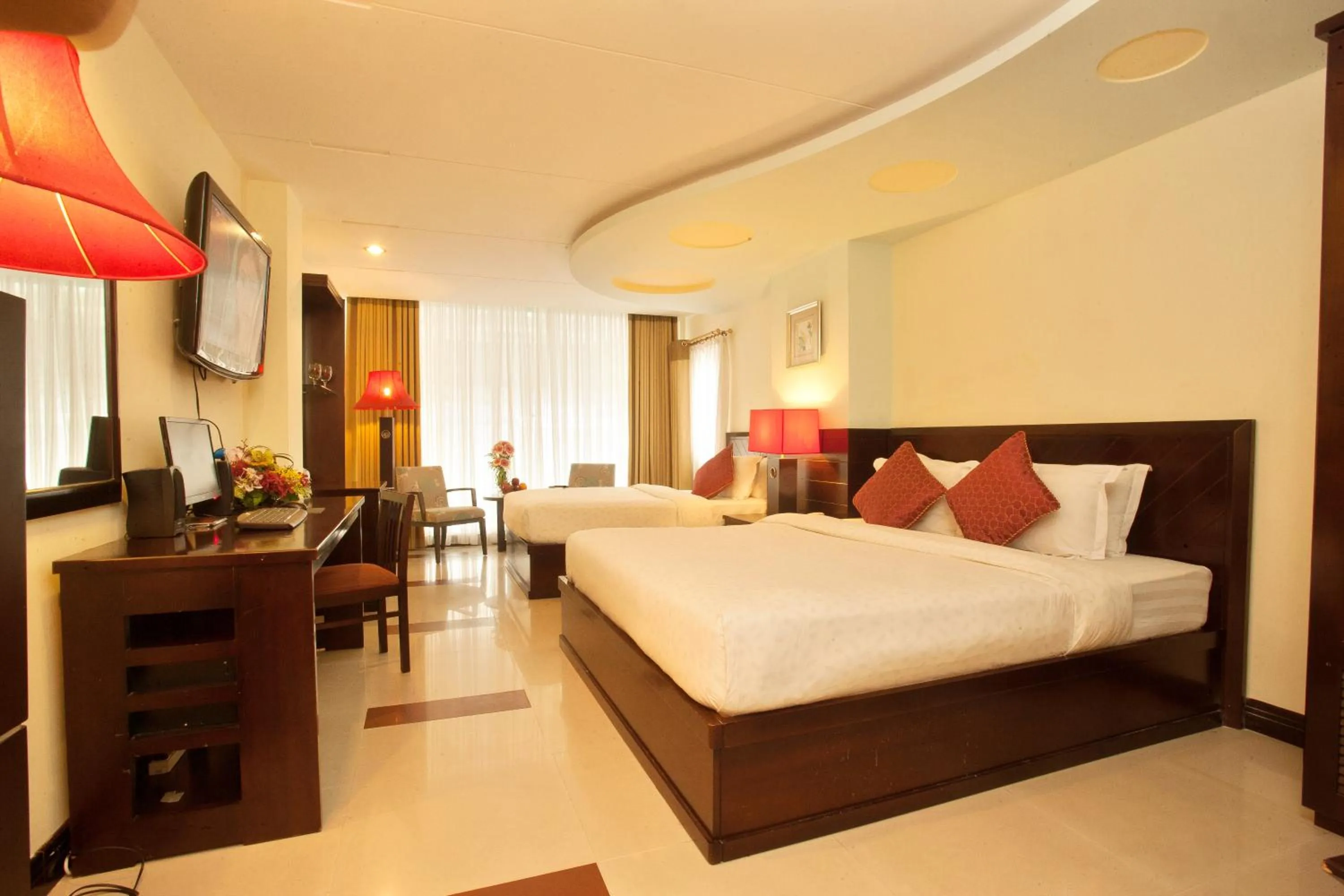 Photo of the whole room, Bed in Lien An Sai Gon Hotel
