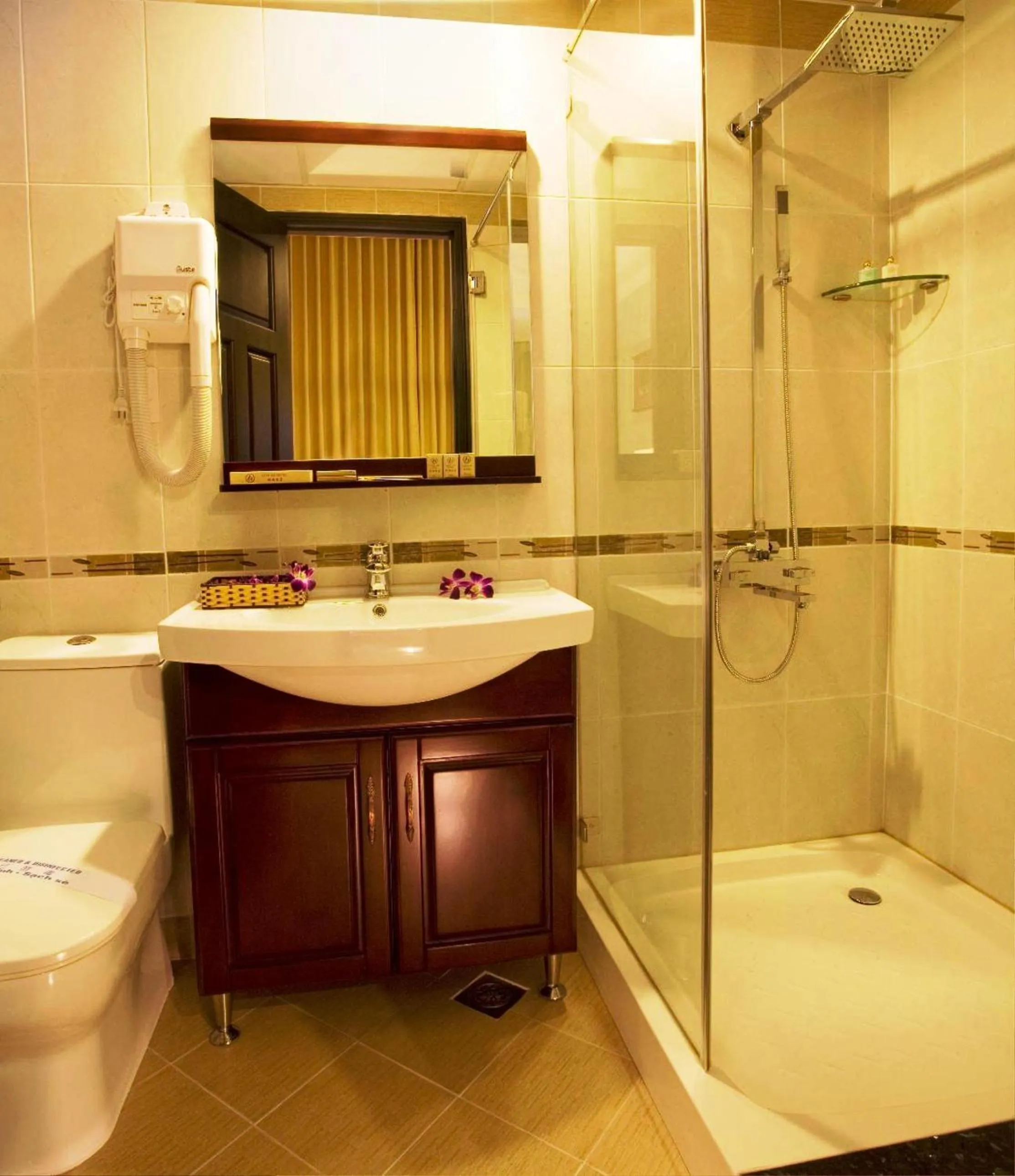 Decorative detail in Lien An Sai Gon Hotel