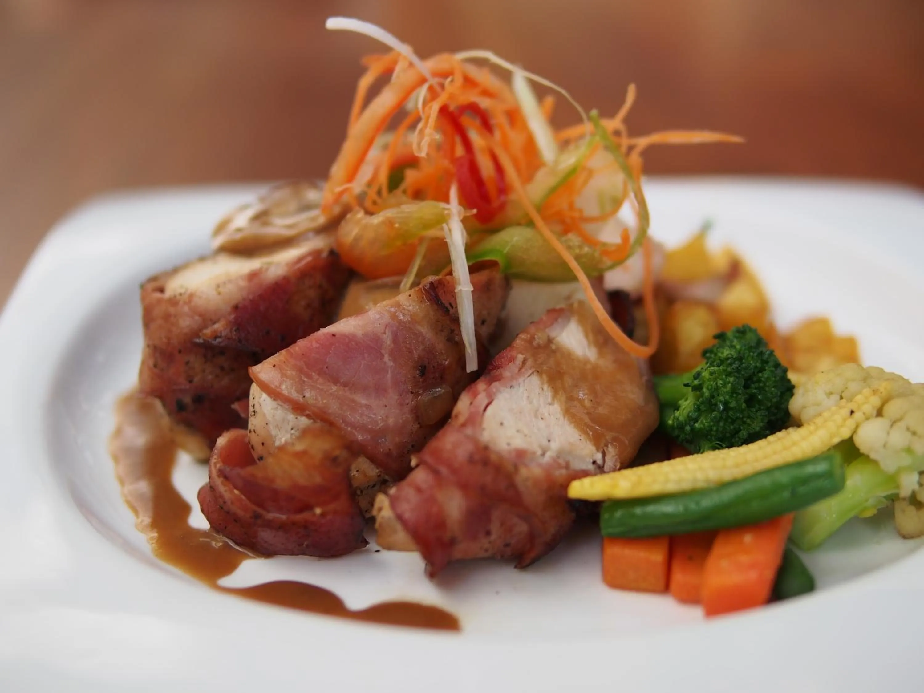 Food close-up in Ramada Encore by Wyndham Bali Seminyak