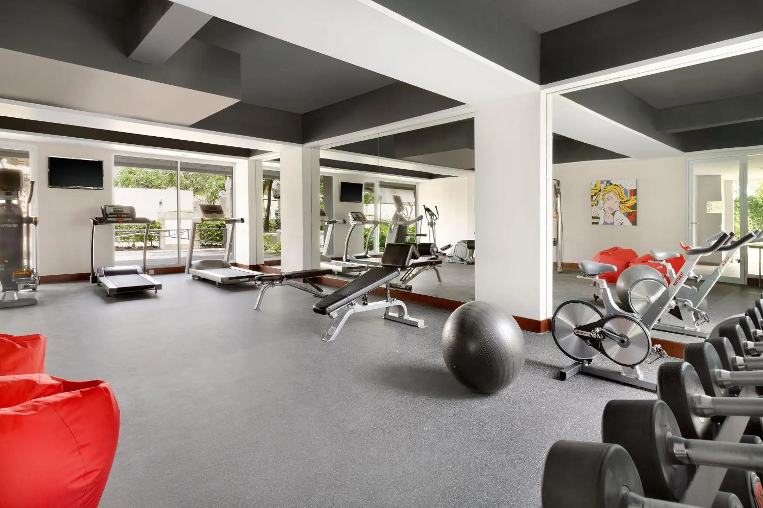 Fitness centre/facilities in Ramada Encore by Wyndham Bali Seminyak Fitness centre/facilities in Ramada Encore by Wyndham Bali Seminyak