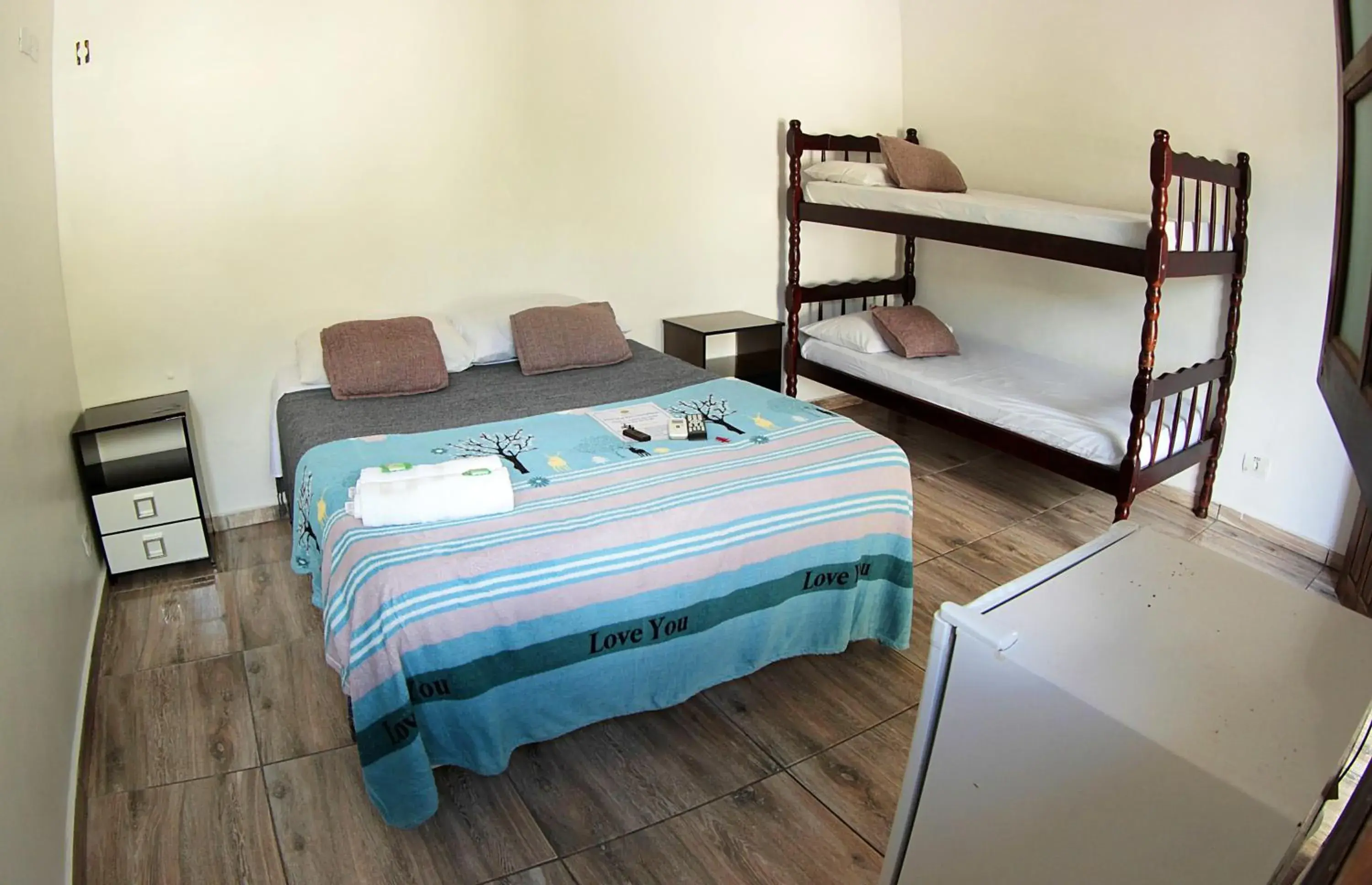 Comfort Quadruple Room in Pousada Sol e Mar Comfort Quadruple Room in Pousada Sol e Mar