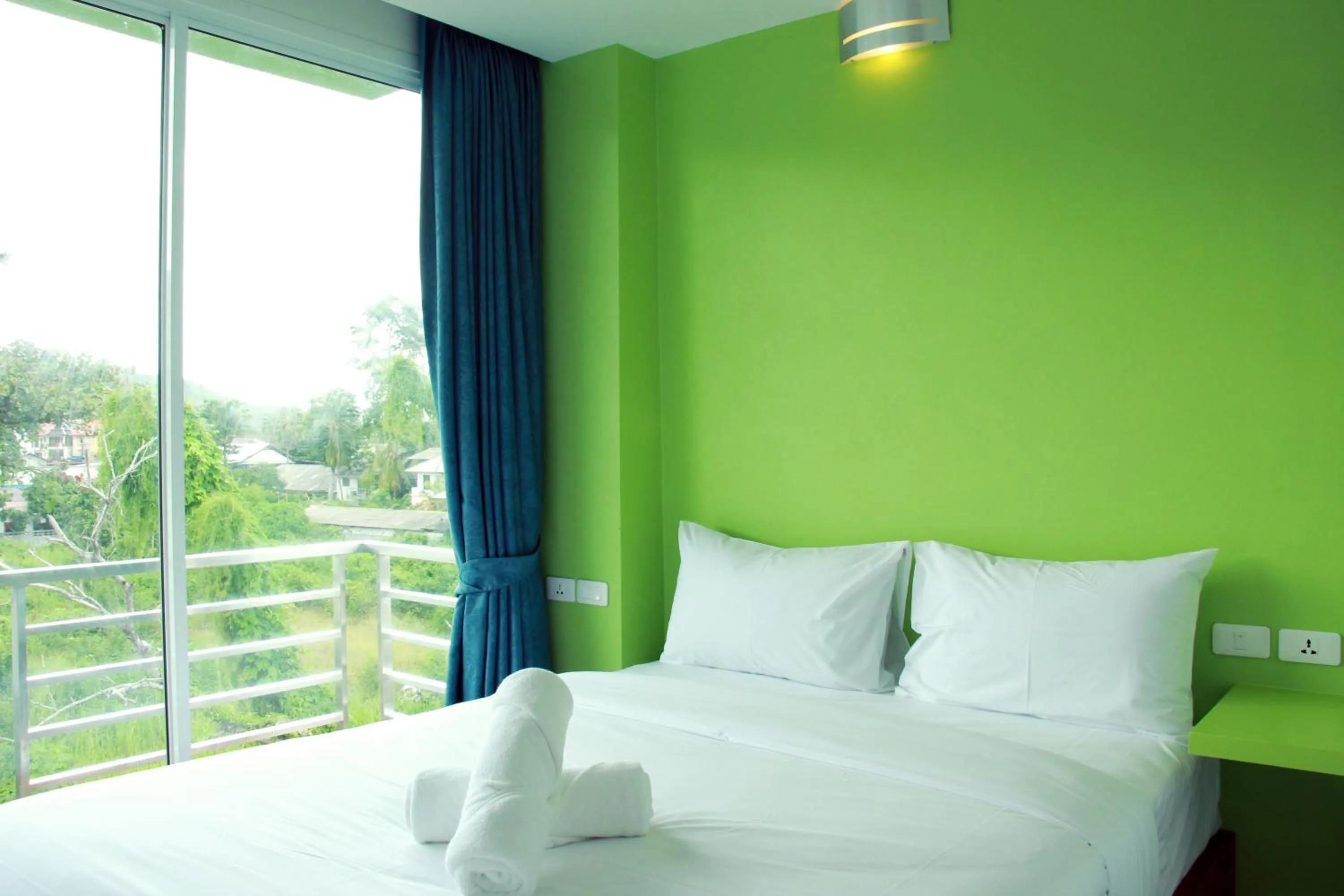 Bed in Cheeky Monkey's Samui