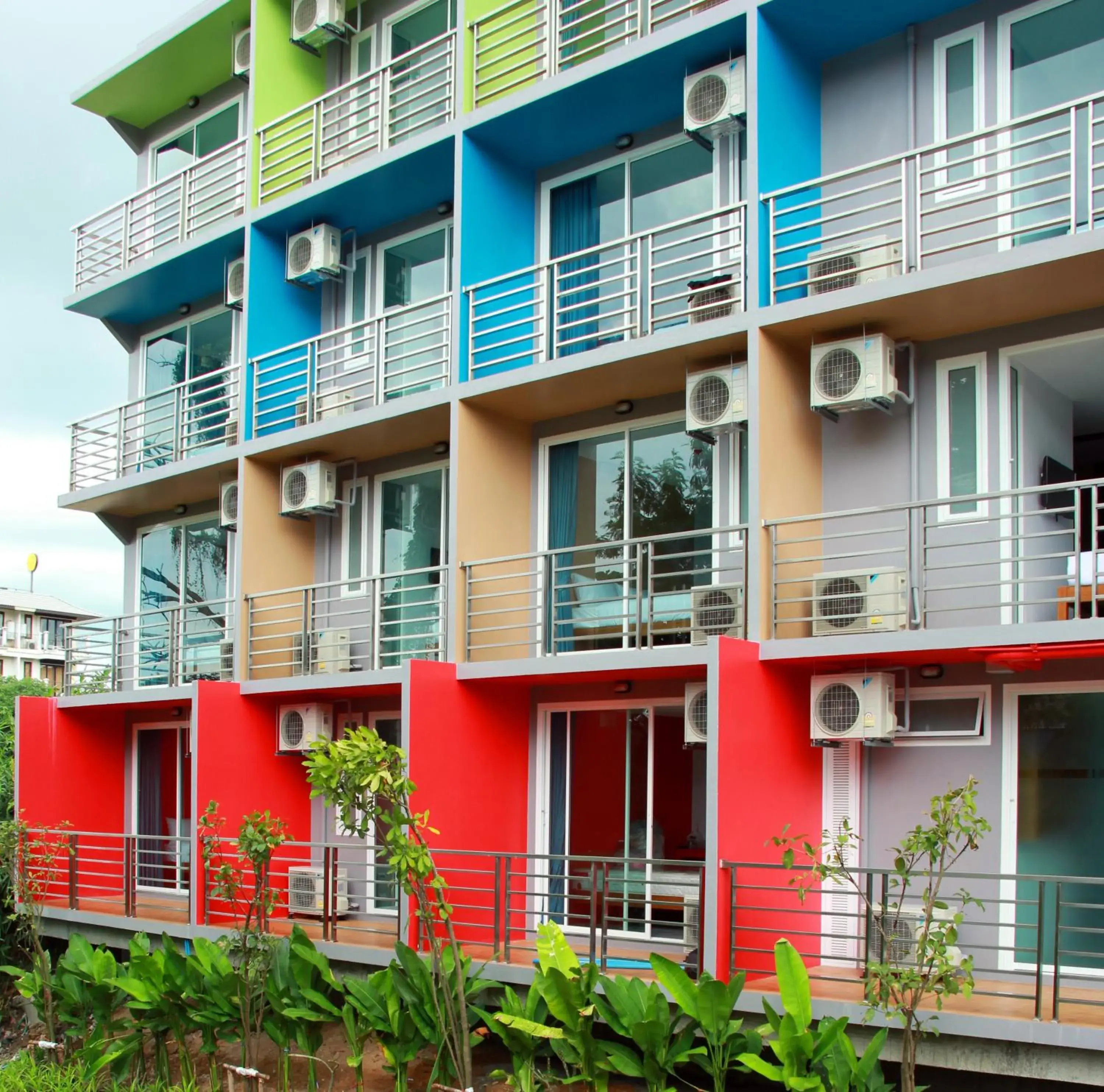 Facade/entrance in Cheeky Monkey's Samui Facade/entrance in Cheeky Monkey's Samui