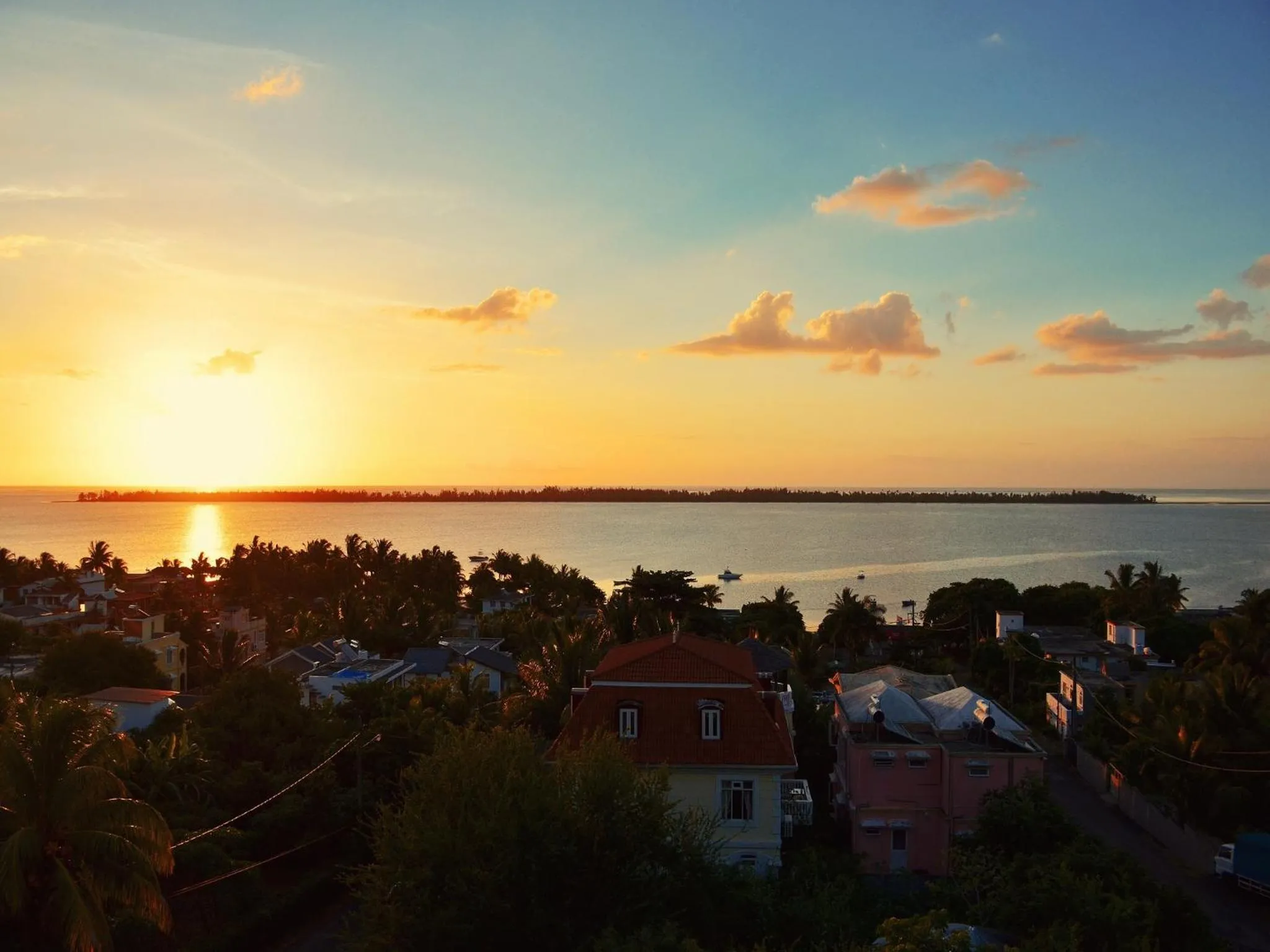 Sea view in Happy Days Guest House