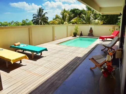 Patio in Happy Days Guest House