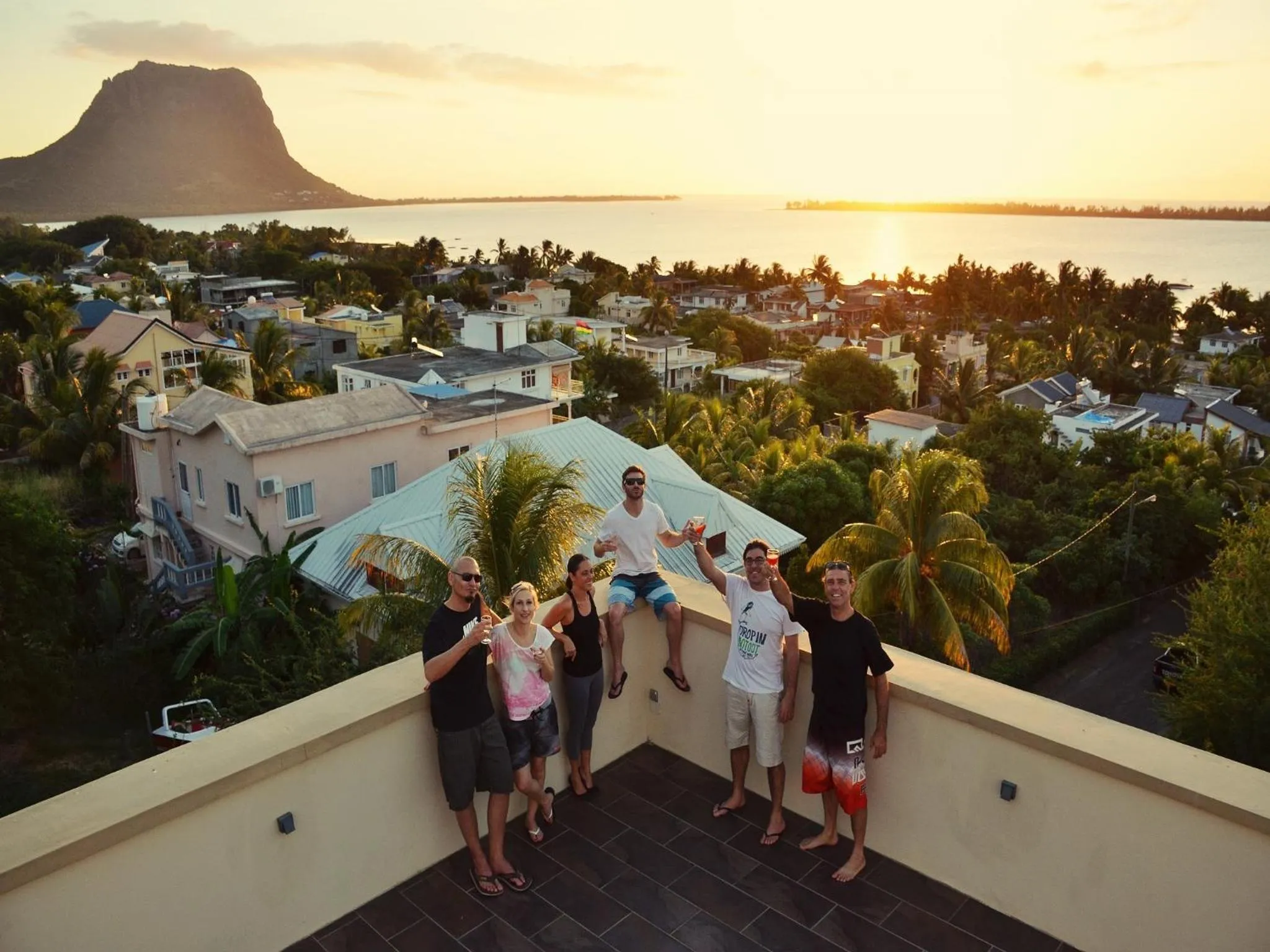 People in Happy Days Guest House