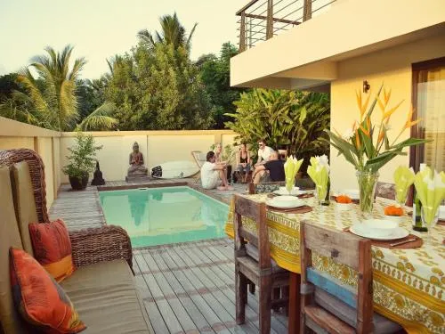 Patio in Happy Days Guest House