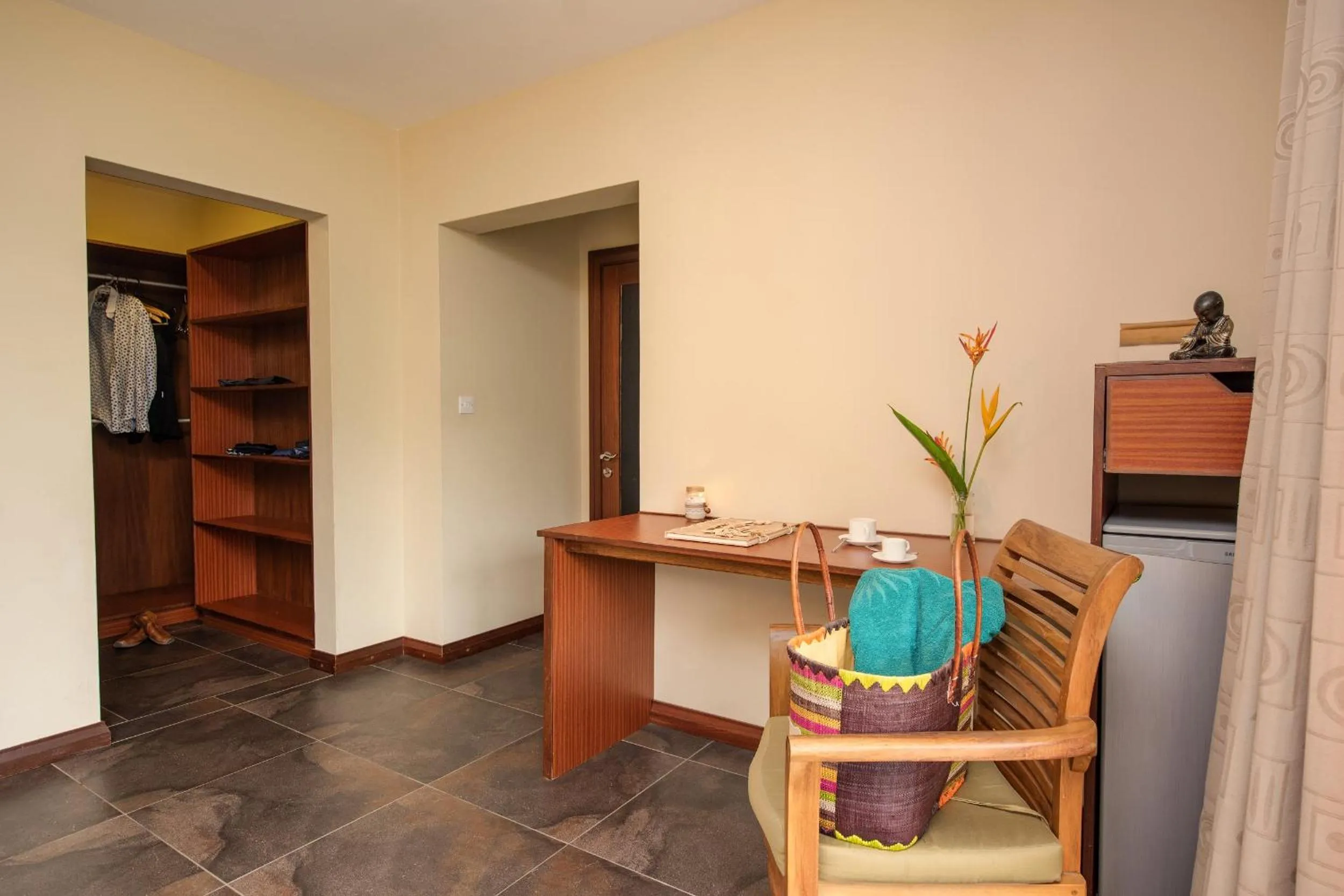 Seating area in Happy Days Guest House