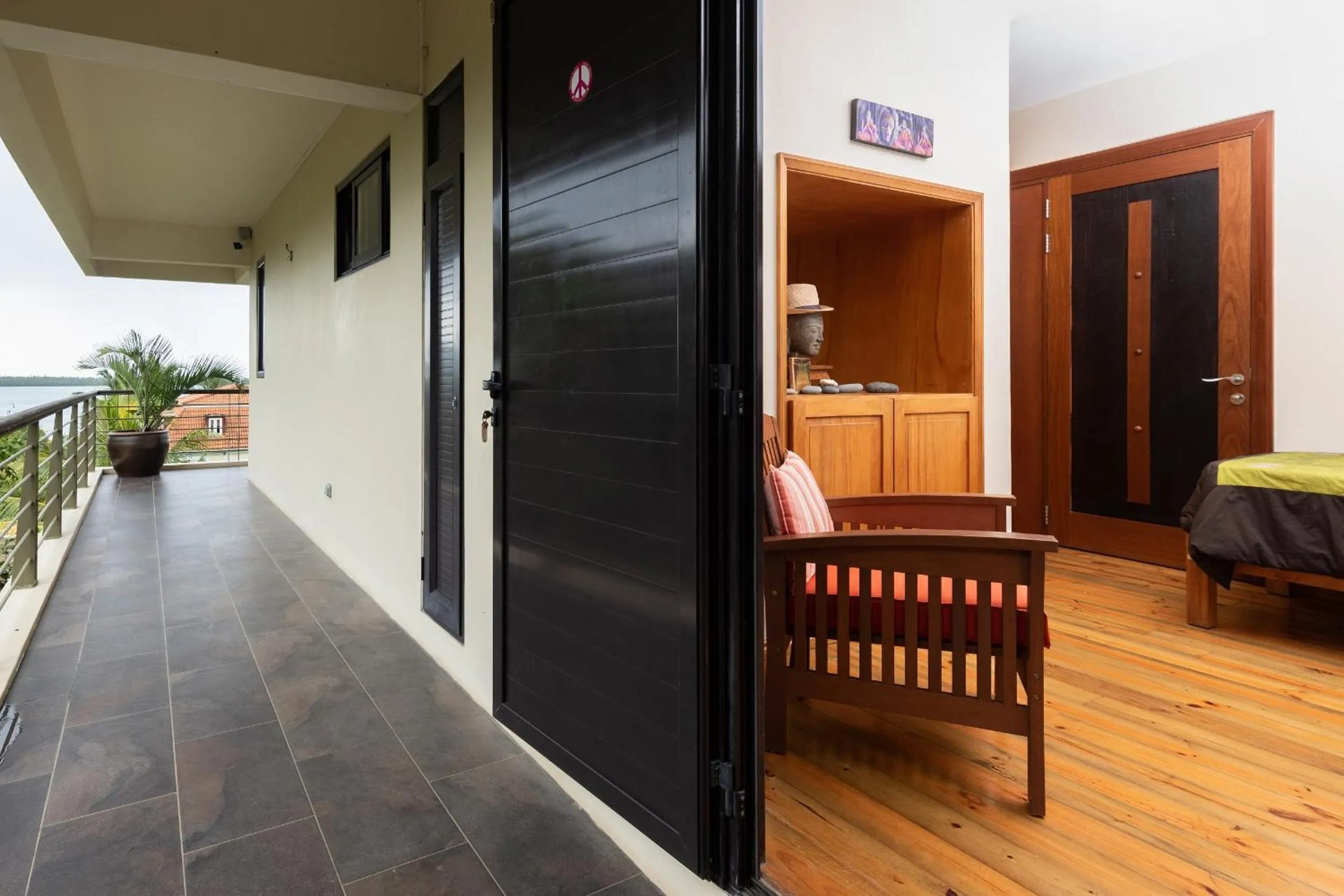 Balcony/Terrace in Happy Days Guest House