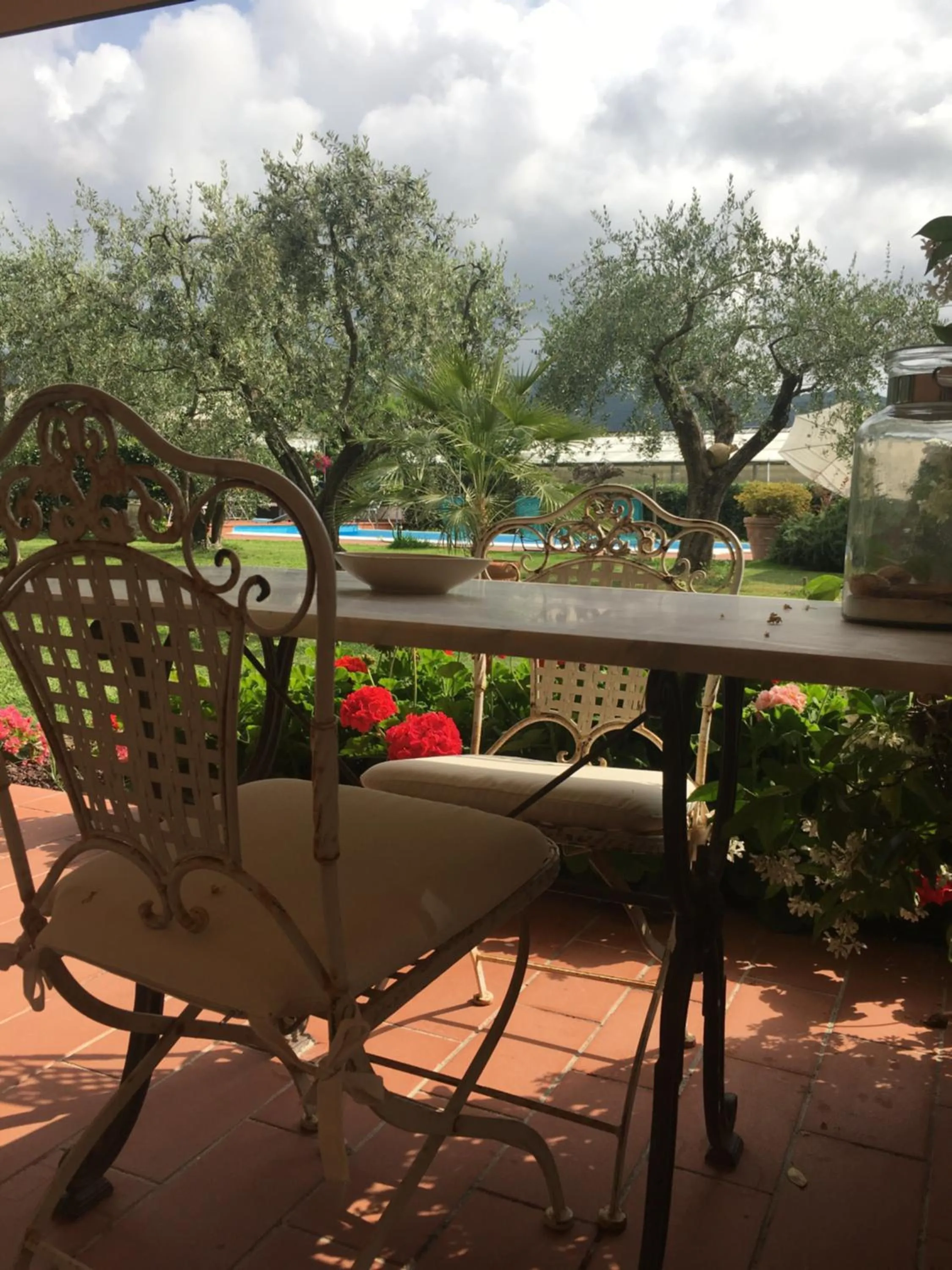 Double Room with Pool View - single occupancy in B&B Il Portico