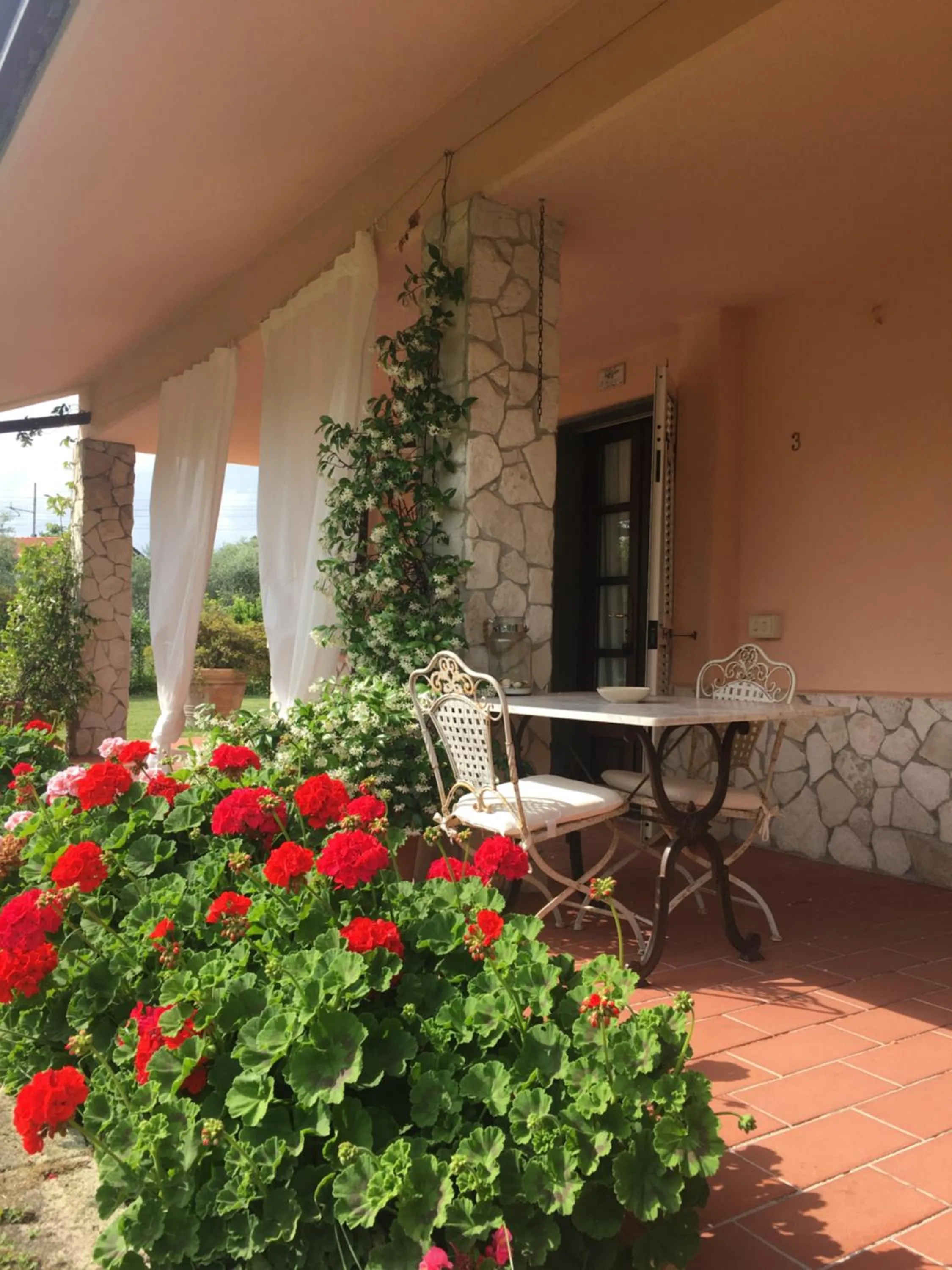 Double Room with Pool View - single occupancy in B&B Il Portico